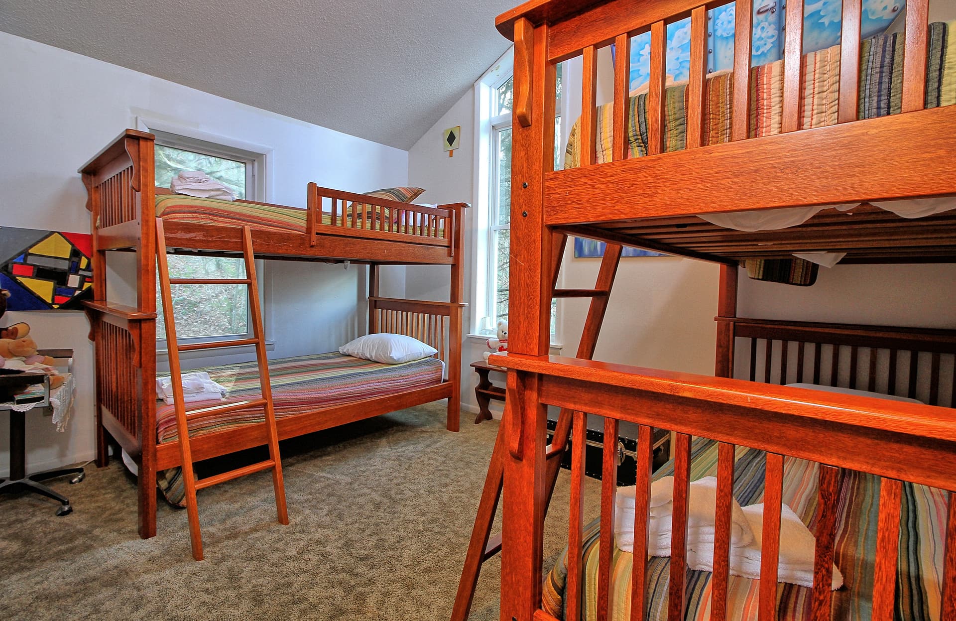 Two sets of bunks!