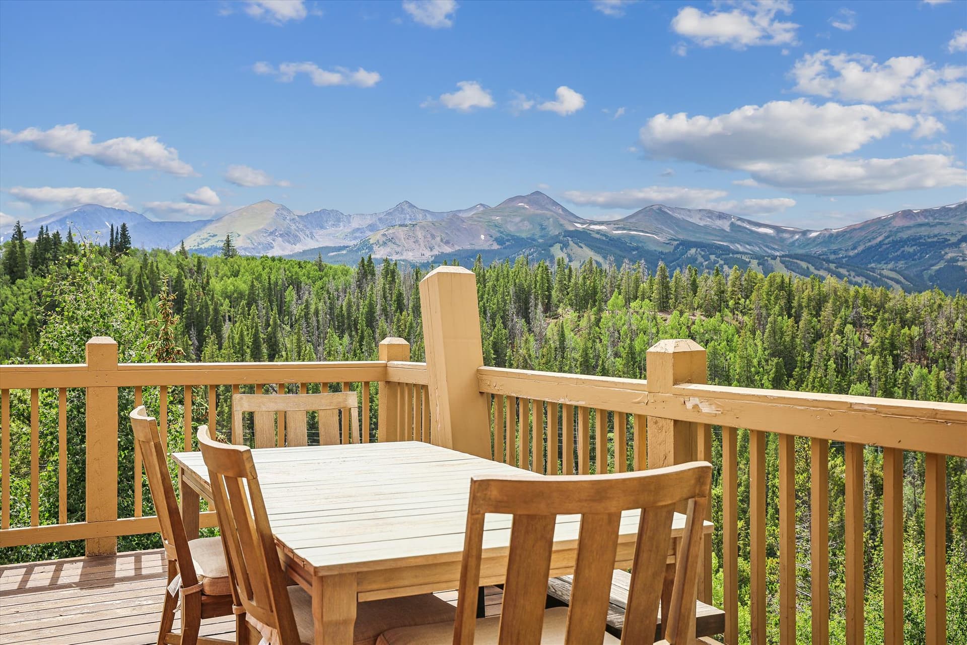 Deck, Alpine Vista Retreat, Breckenridge Vacation Rental