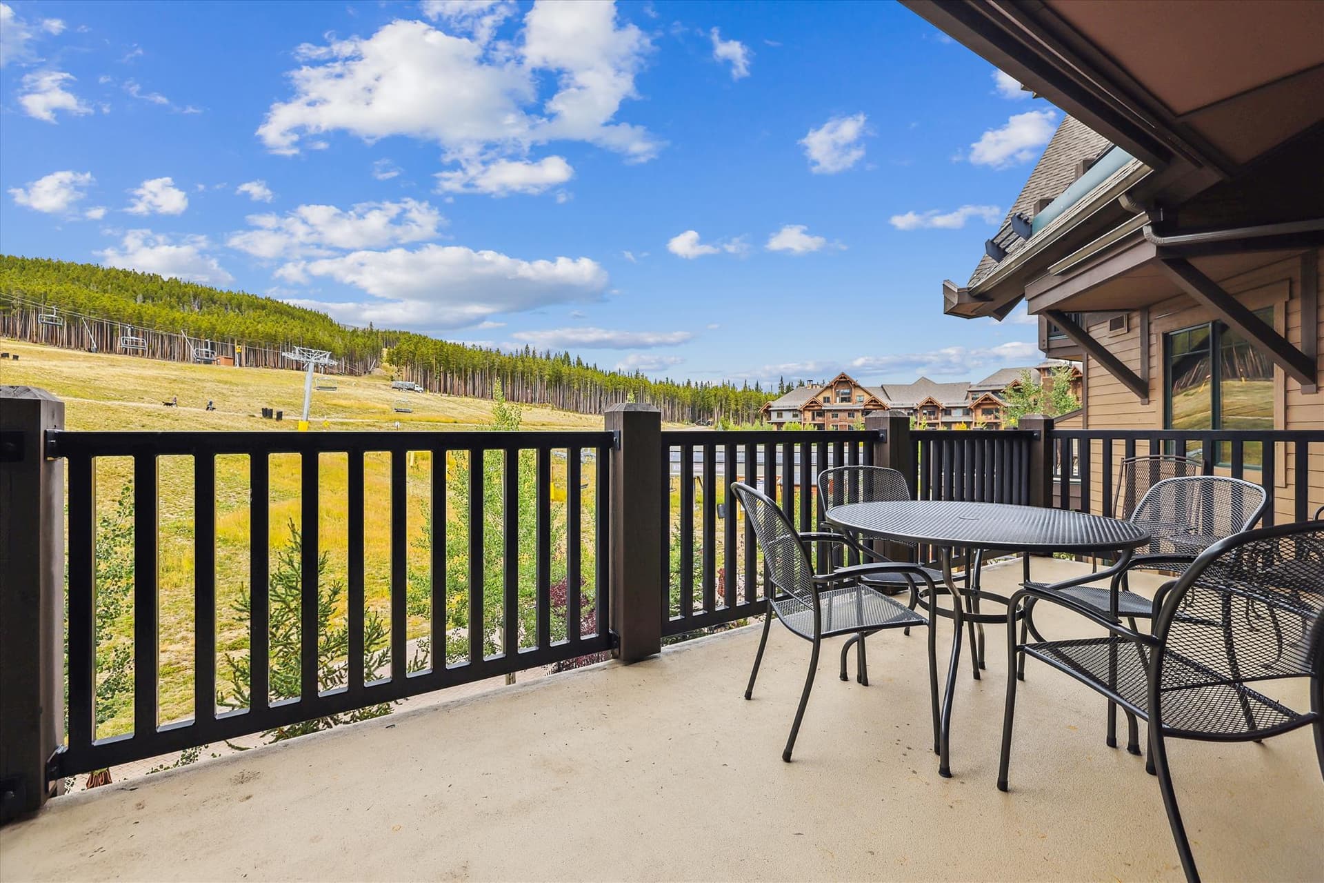Balcony - Crystal Peak Lodge 7303 - Breckenridge Vacation Rental