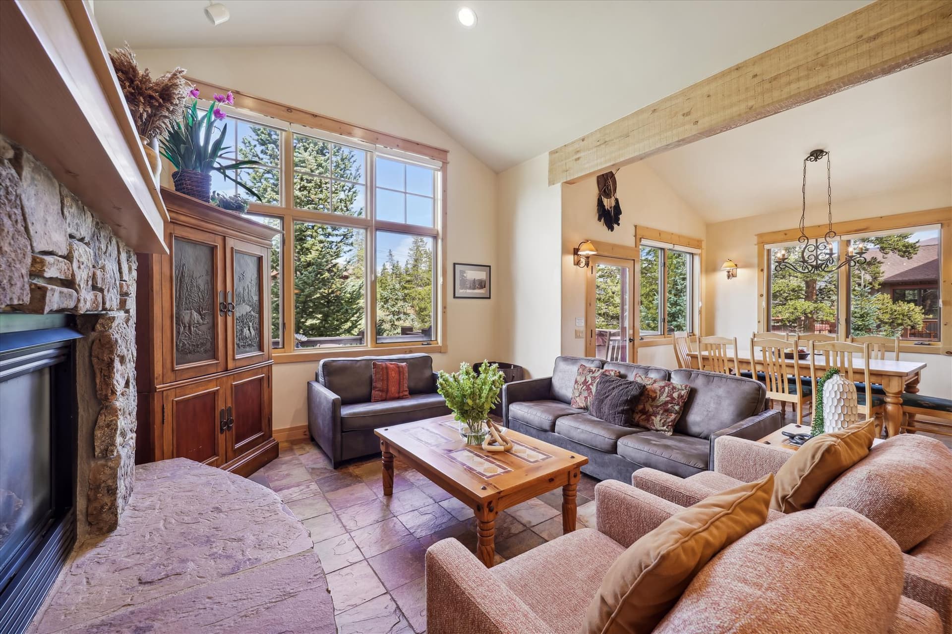 Living Room - Cucumber Patch 44 - Breckenridge Vacation Rental