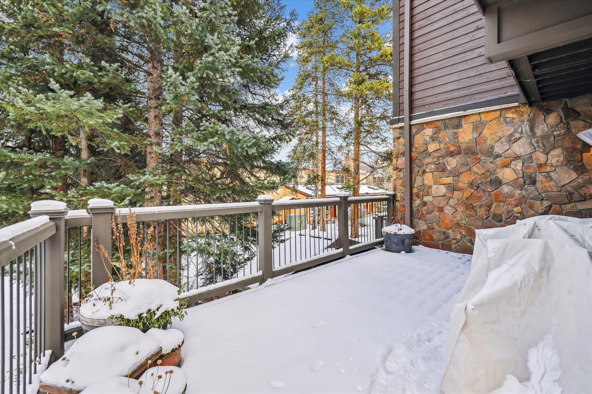 Deck - Double Eagle B12 - Breckenridge Vacation Rental