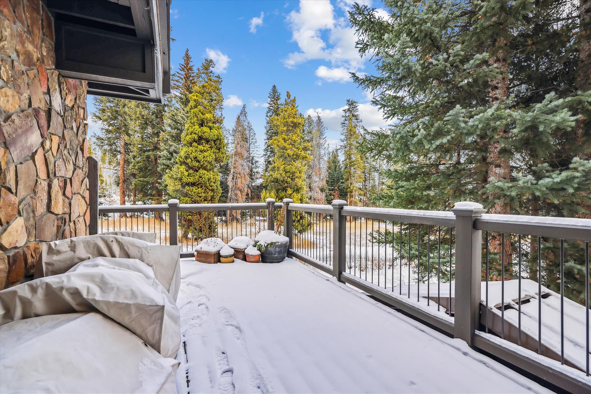 Deck - Double Eagle B12 - Breckenridge Vacation Rental