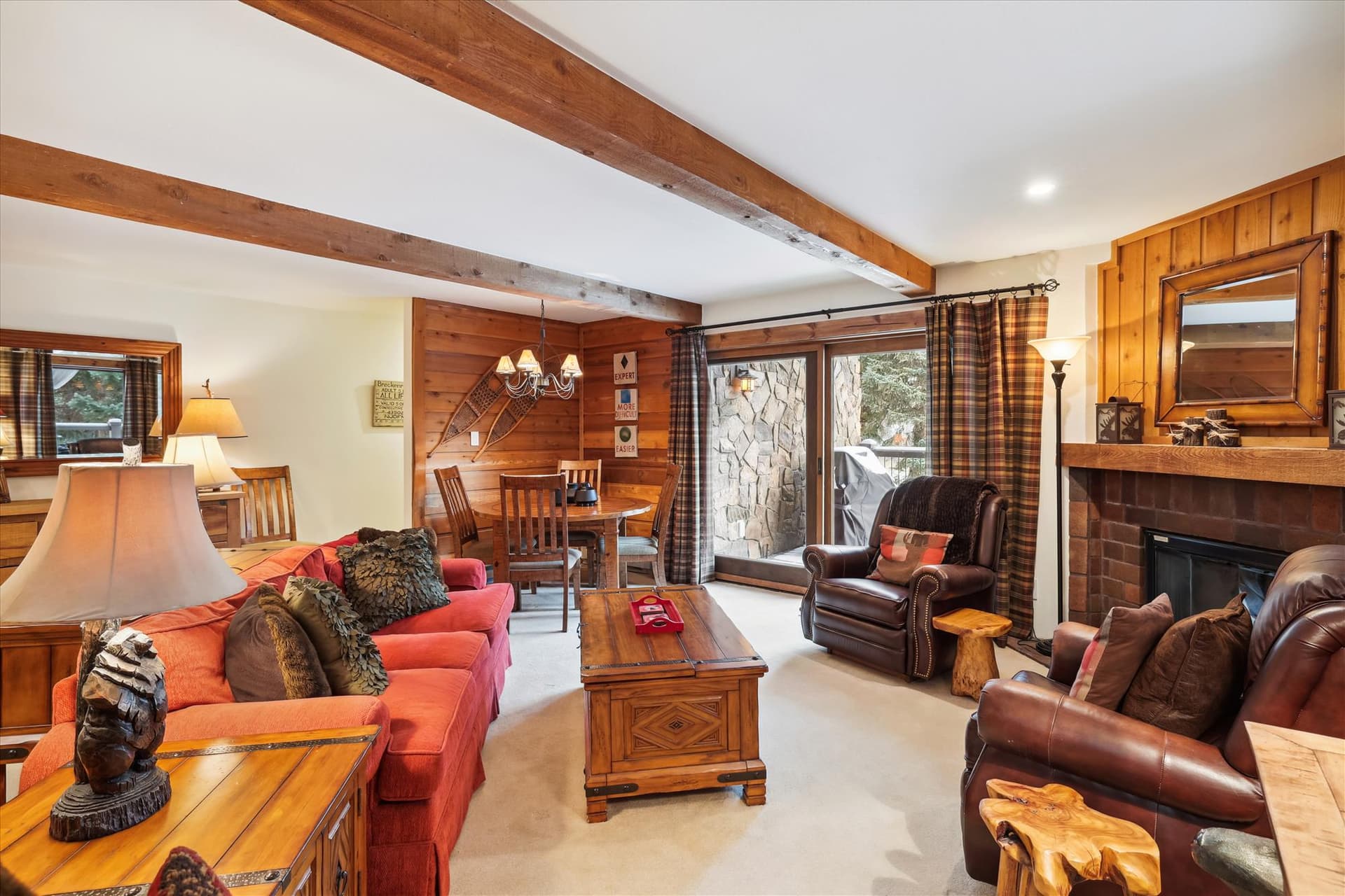 Living Room - Double Eagle B12 - Breckenridge Vacation Rental