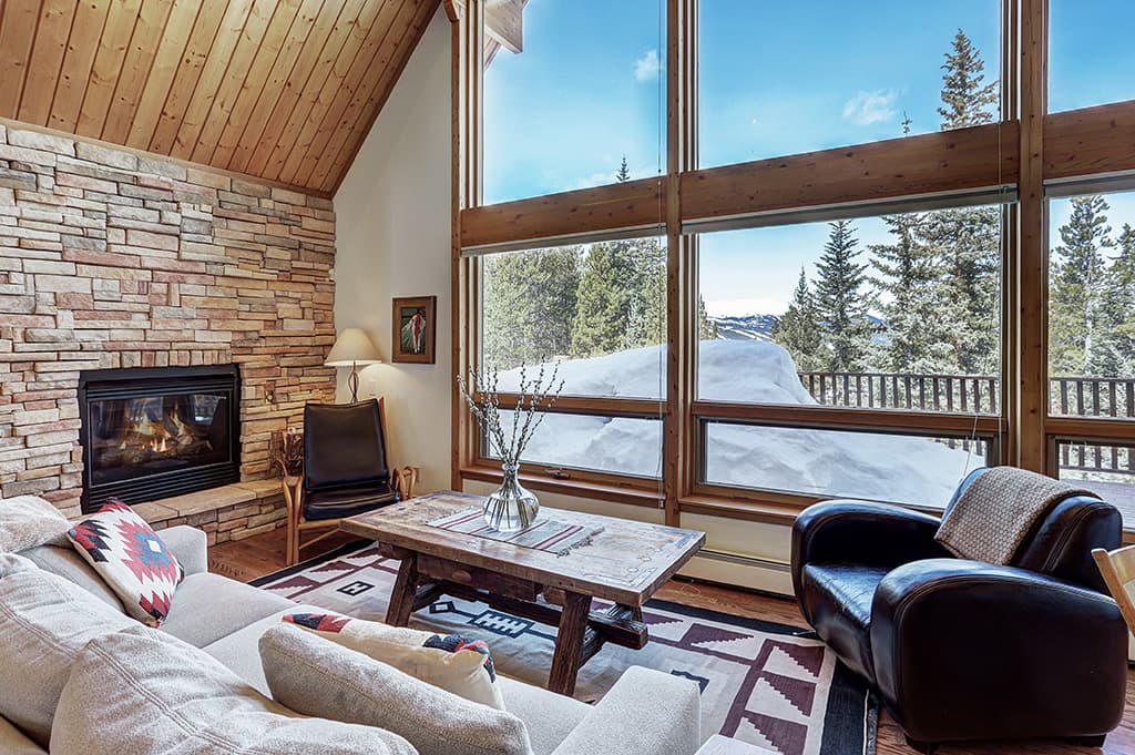 Living Area - Lodge at Boreas Pass - Breckenridge Vacation Renal