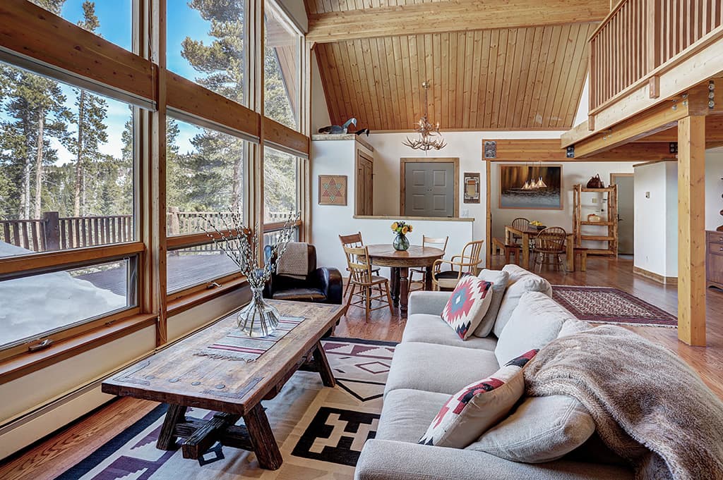 Living Area - Lodge at Boreas Pass - Breckenridge Vacation Renal