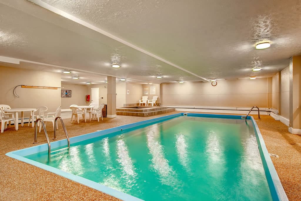 Shared Pool & Hot Tub - Longbranch 216 - Breckenridge Vacation Rental