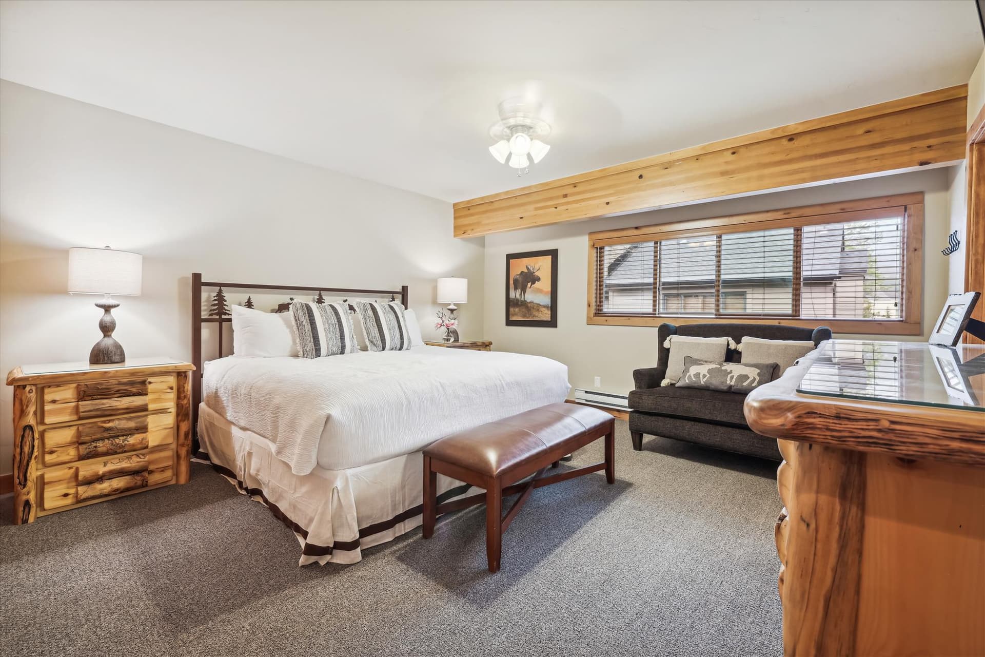 Bedroom - Mopey Moose Hideout - Breckenridge Vacation Rental