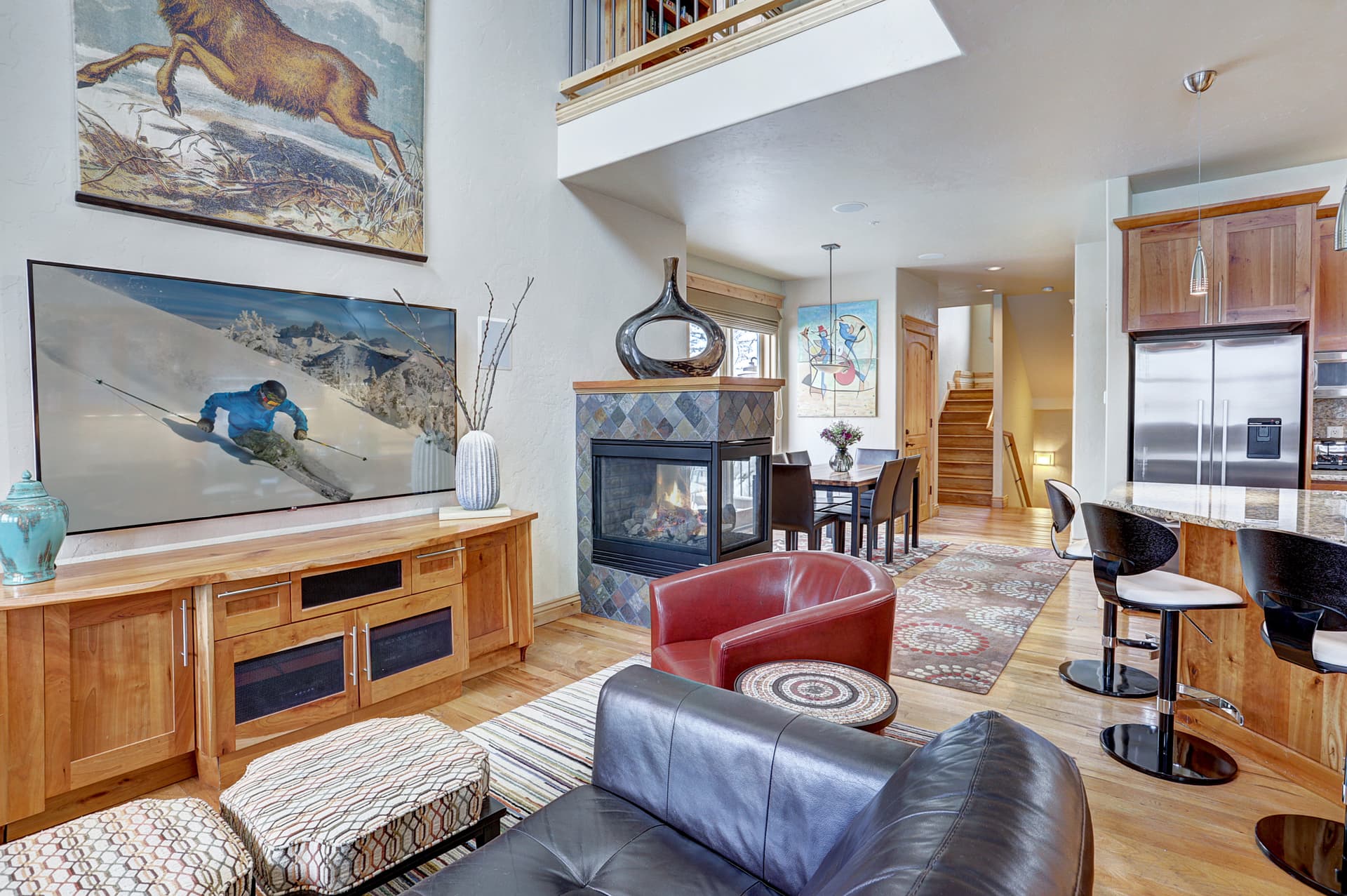 Living Area - Placer Ridge Lookout - Breckenridge Vacation Rental