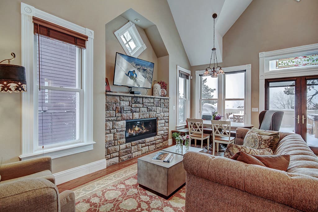 Living Area - Ridge Street Lookout - Breckenridge Vacation Rental