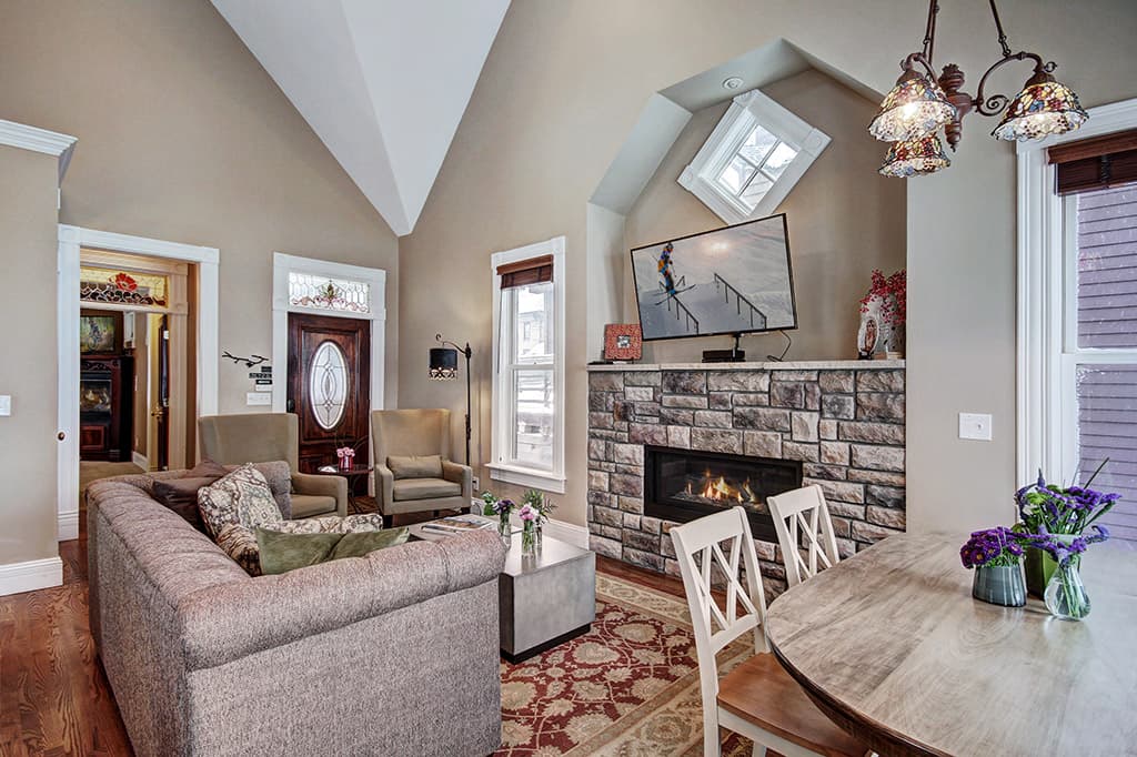 Living Area - Ridge Street Lookout - Breckenridge Vacation Rental