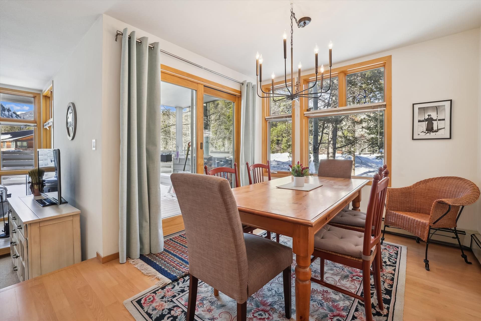 Dining Area - River Glen 107C - Frisco Vacation Rental