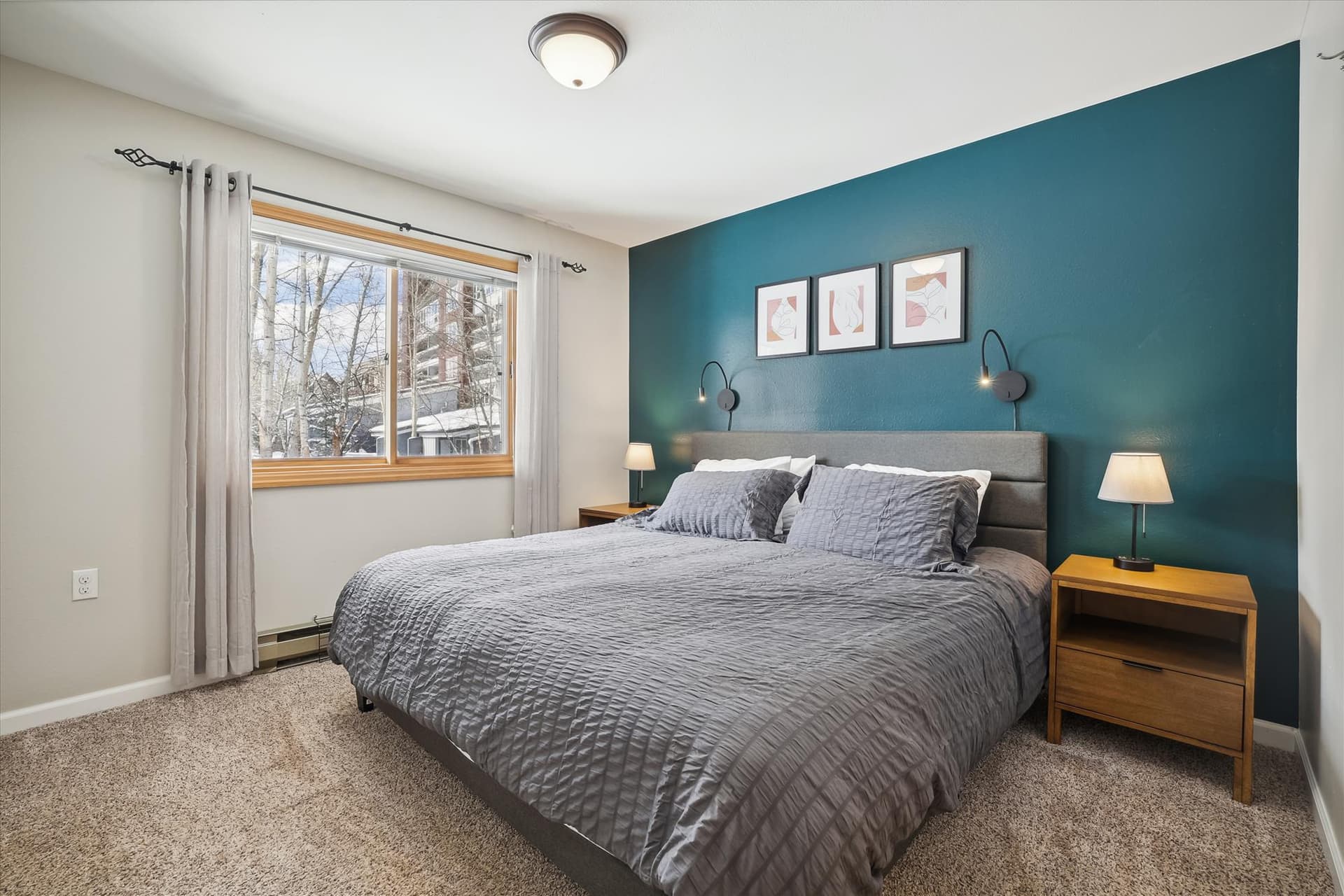 Bedroom, Snowdance 102A, Breckenridge Vacation Rental