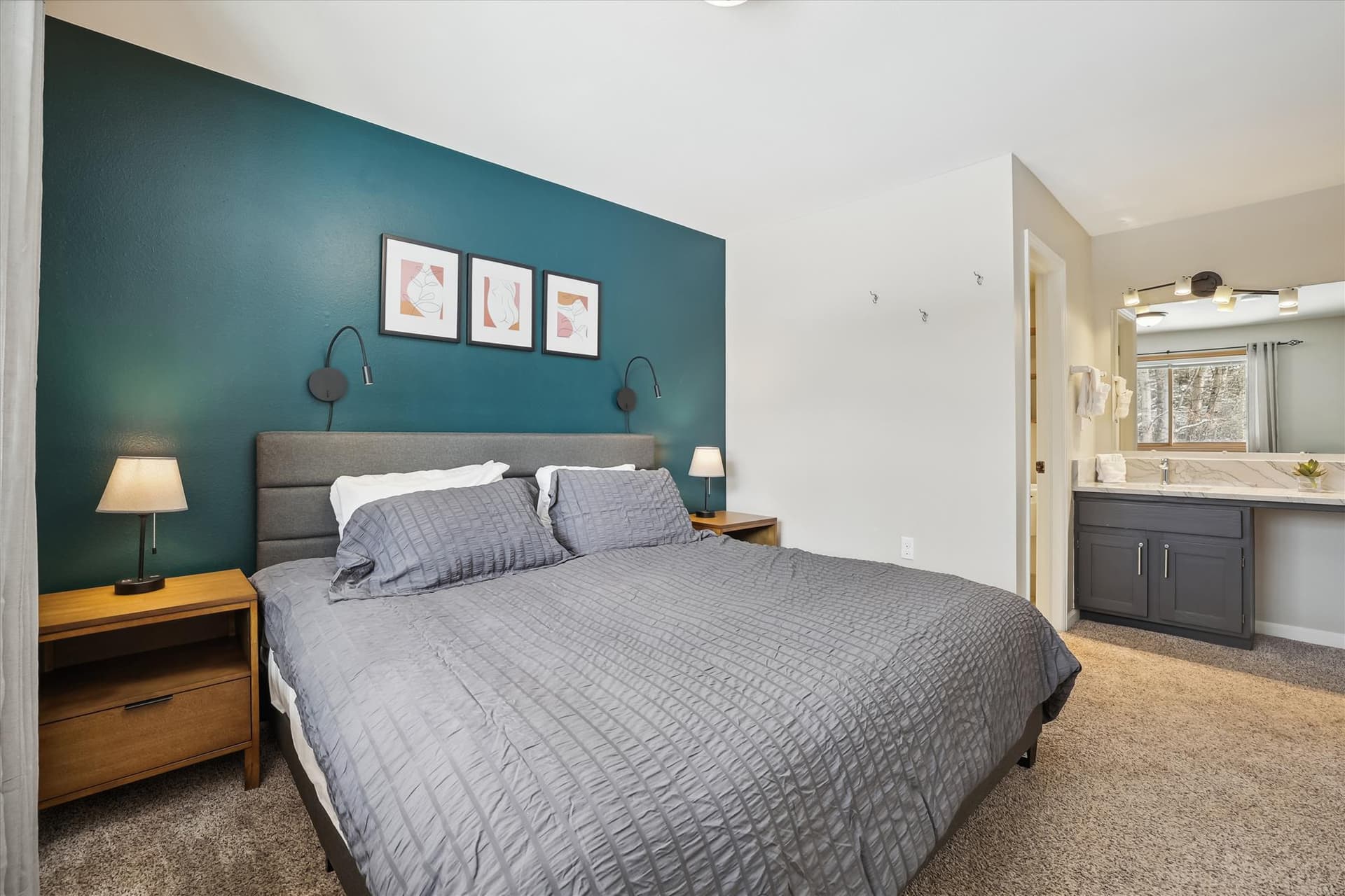 Bedroom, Snowdance 102A, Breckenridge Vacation Rental