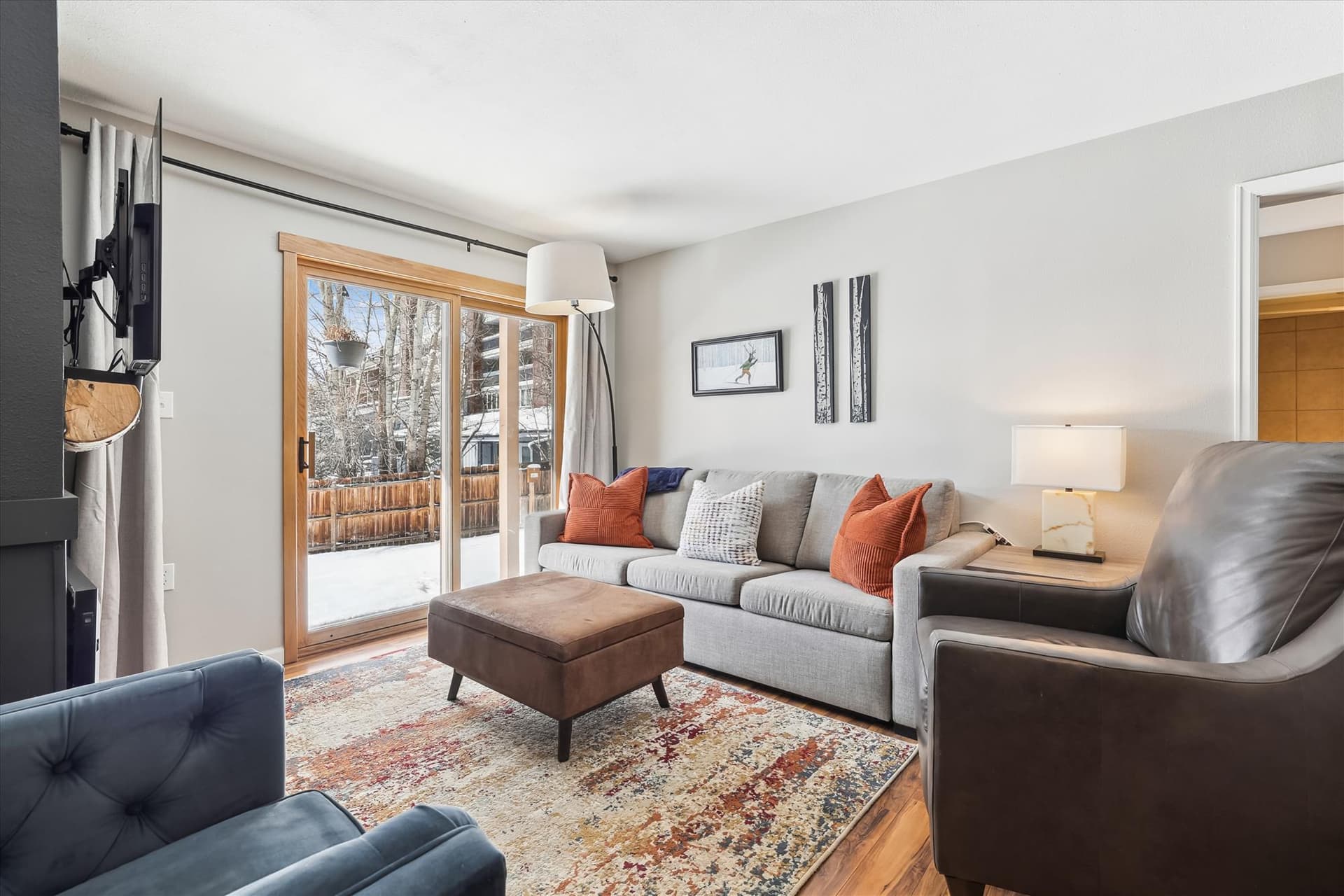 Living Room, Snowdance 102A, Breckenridge Vacation Rental