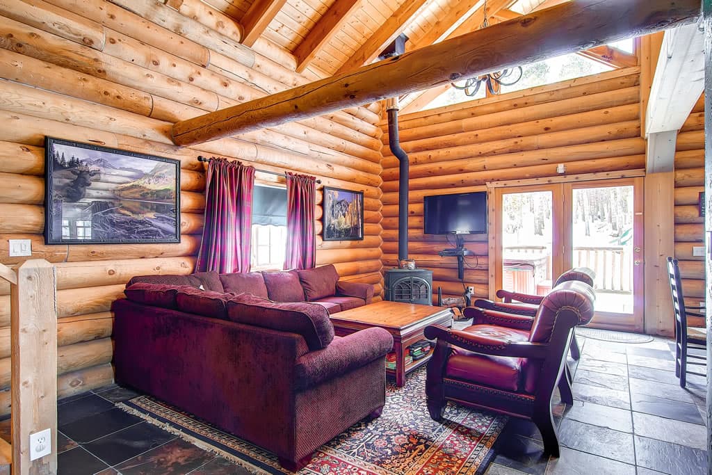 Living Room, Snowshoe Retreat, Breckenridge Vacation Rental