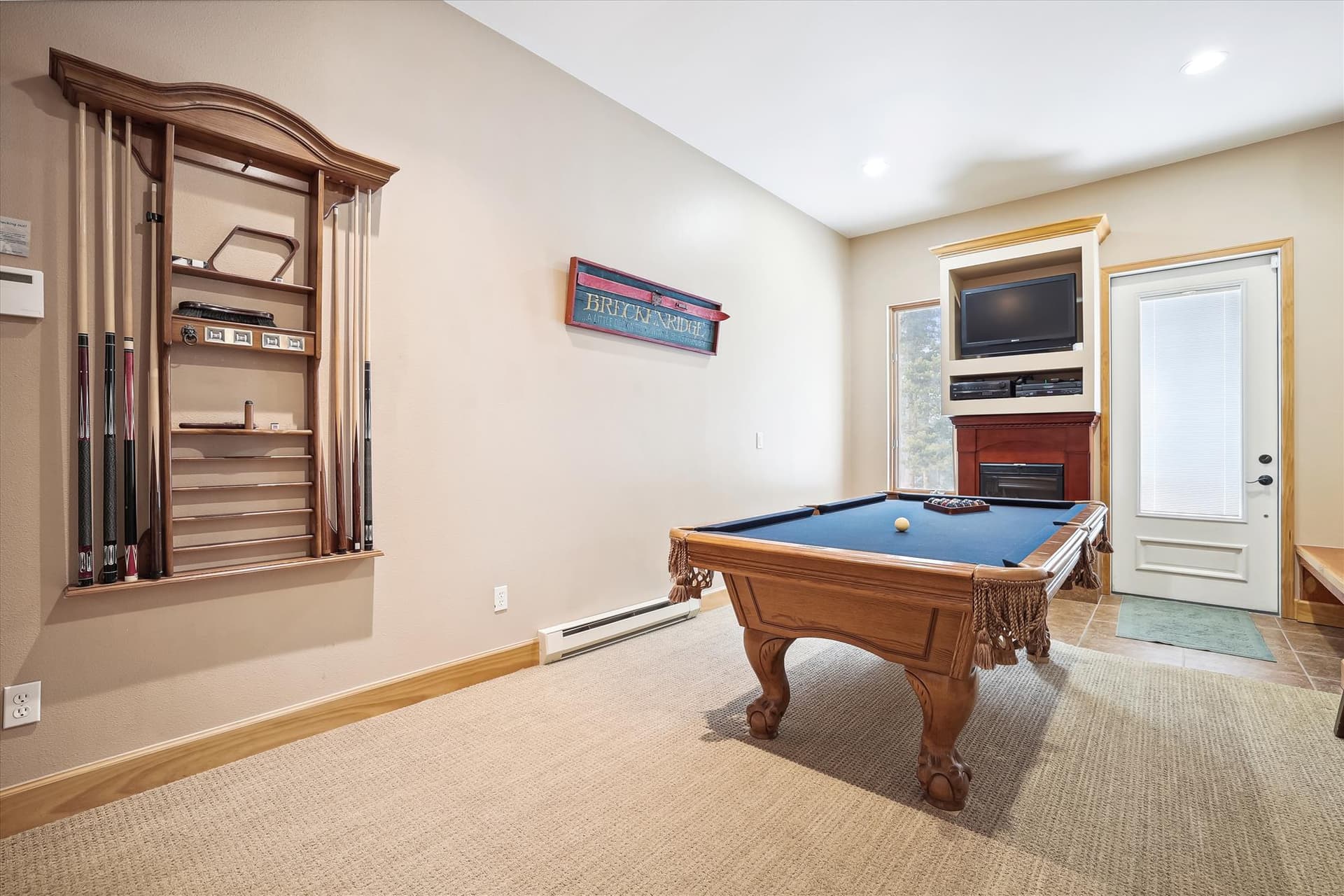 Game Room, Timber Heights Lodge, Breckenridge Vacation Rental