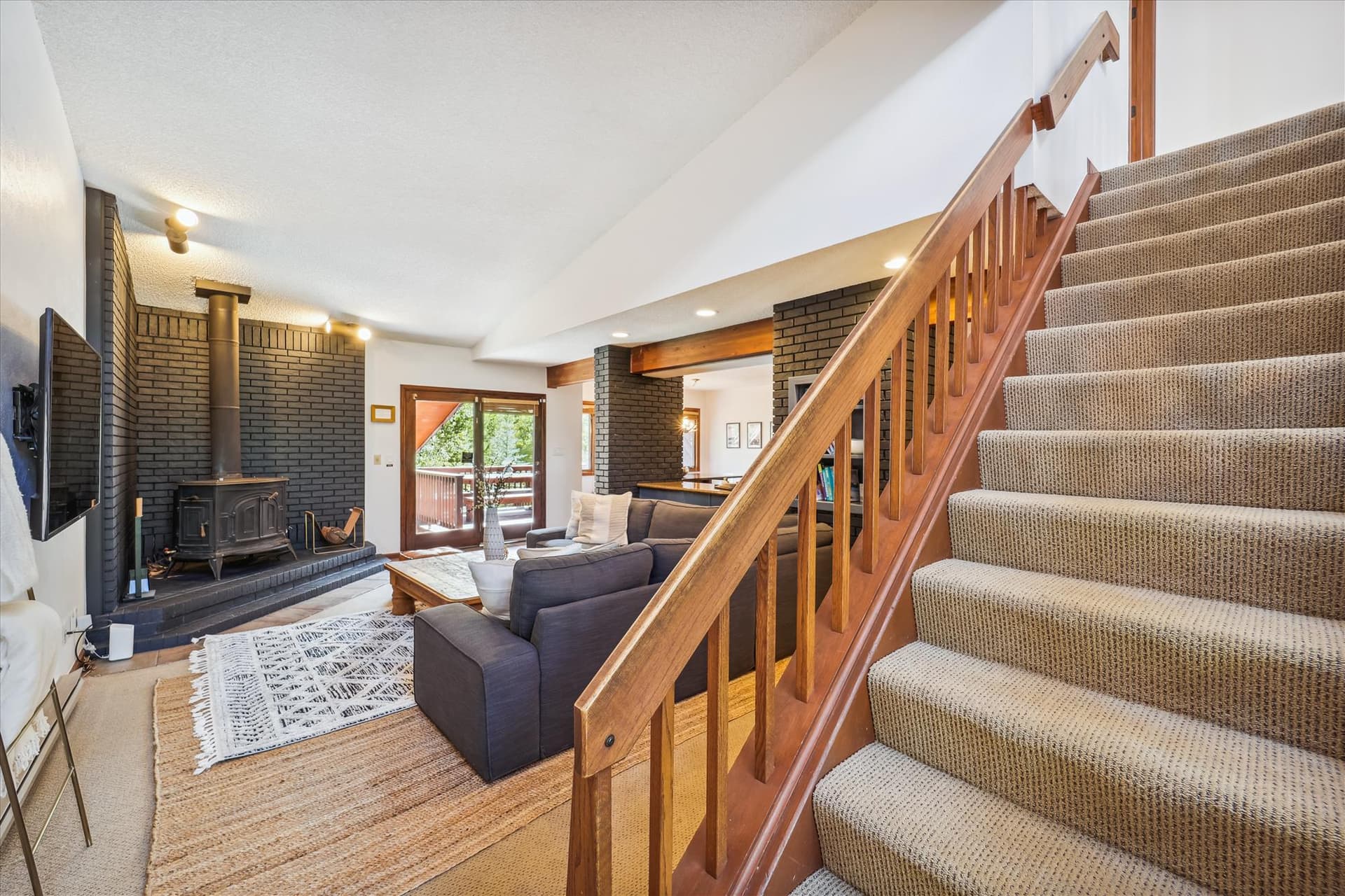 Living Room, Twins Getaway at Meadow Creek, Breckenridge Vacation Rental