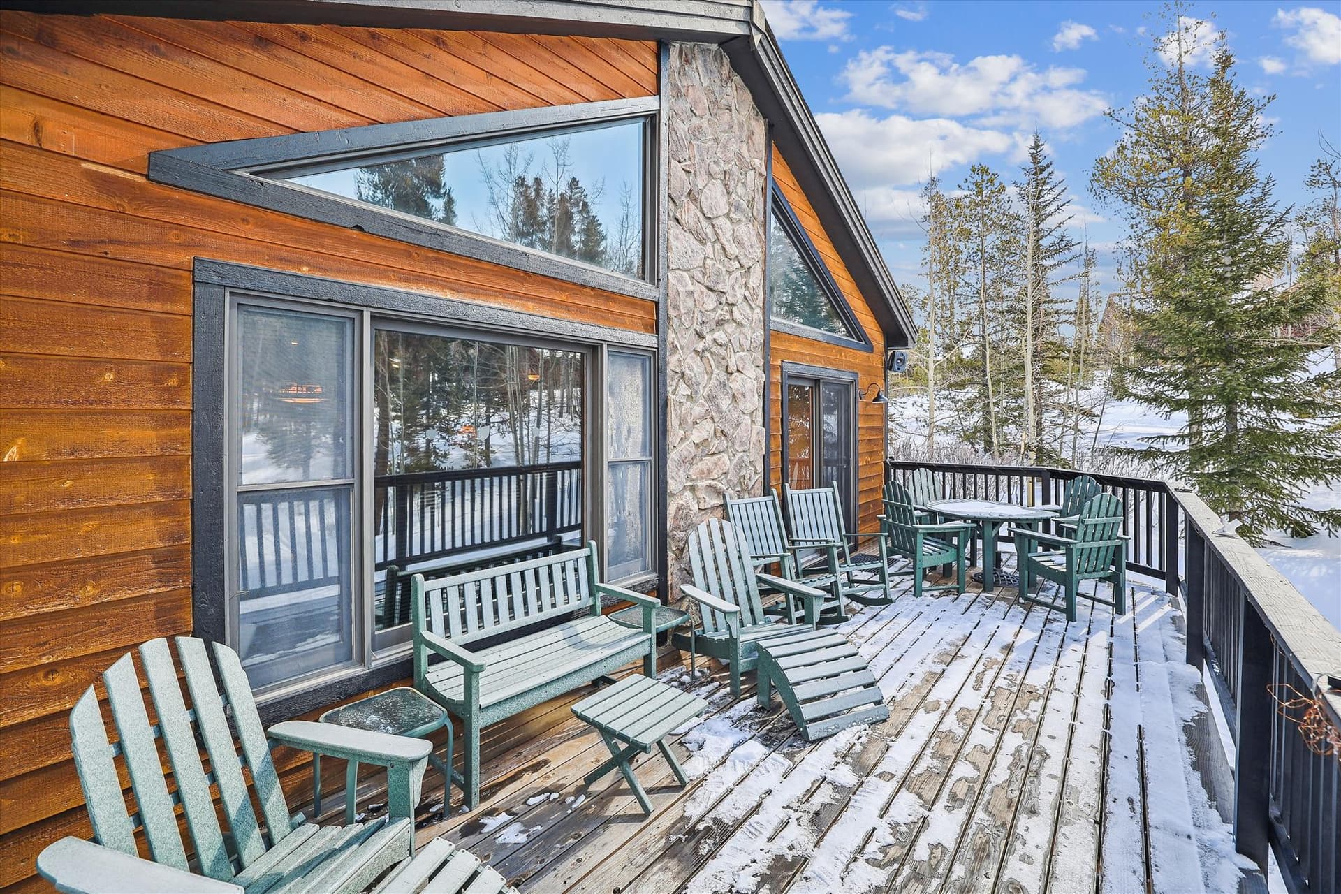 Deck, Wildwood Peaks, Breckenridge Vacation Rental