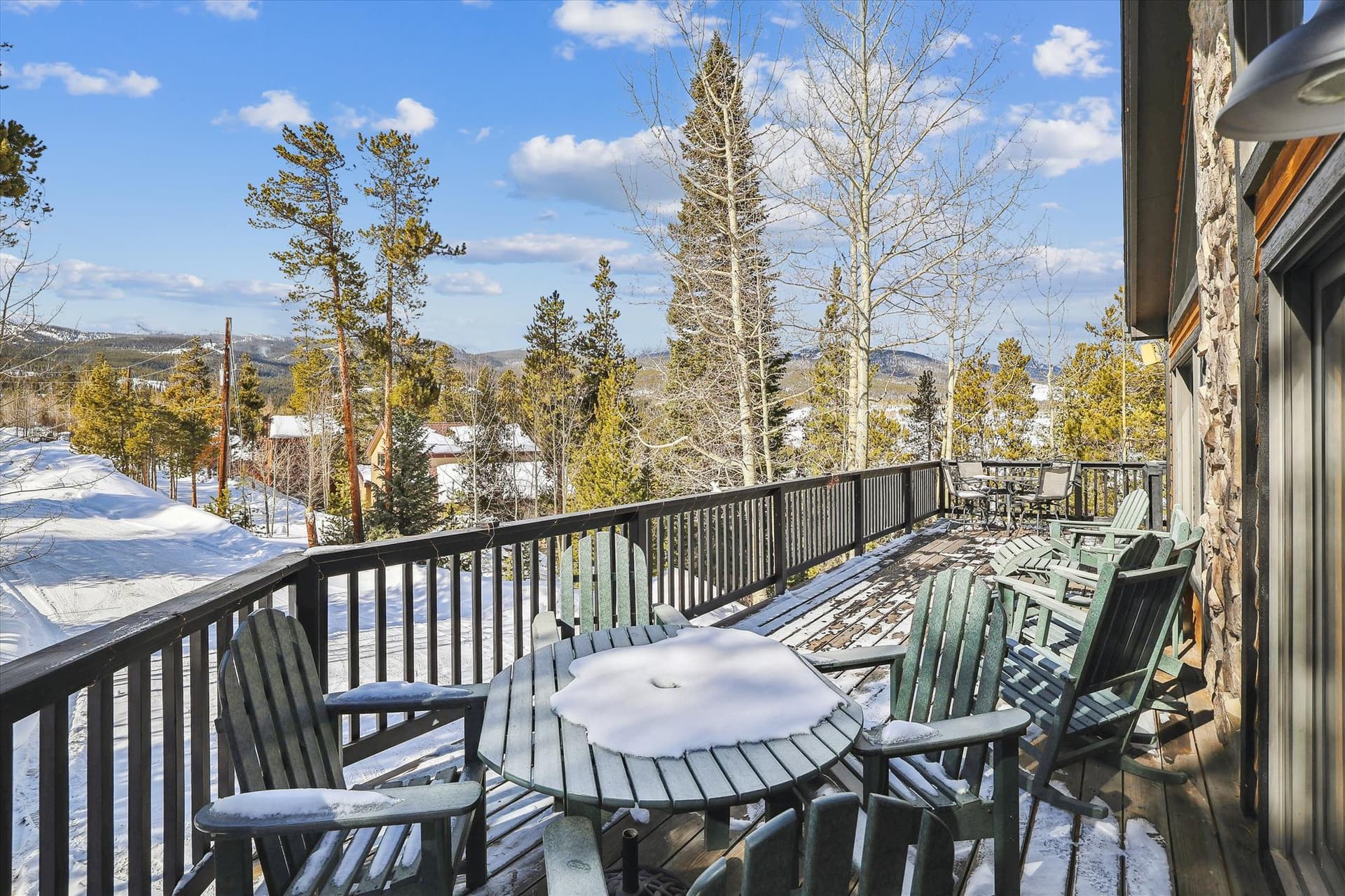 Deck, Wildwood Peaks, Breckenridge Vacation Rental