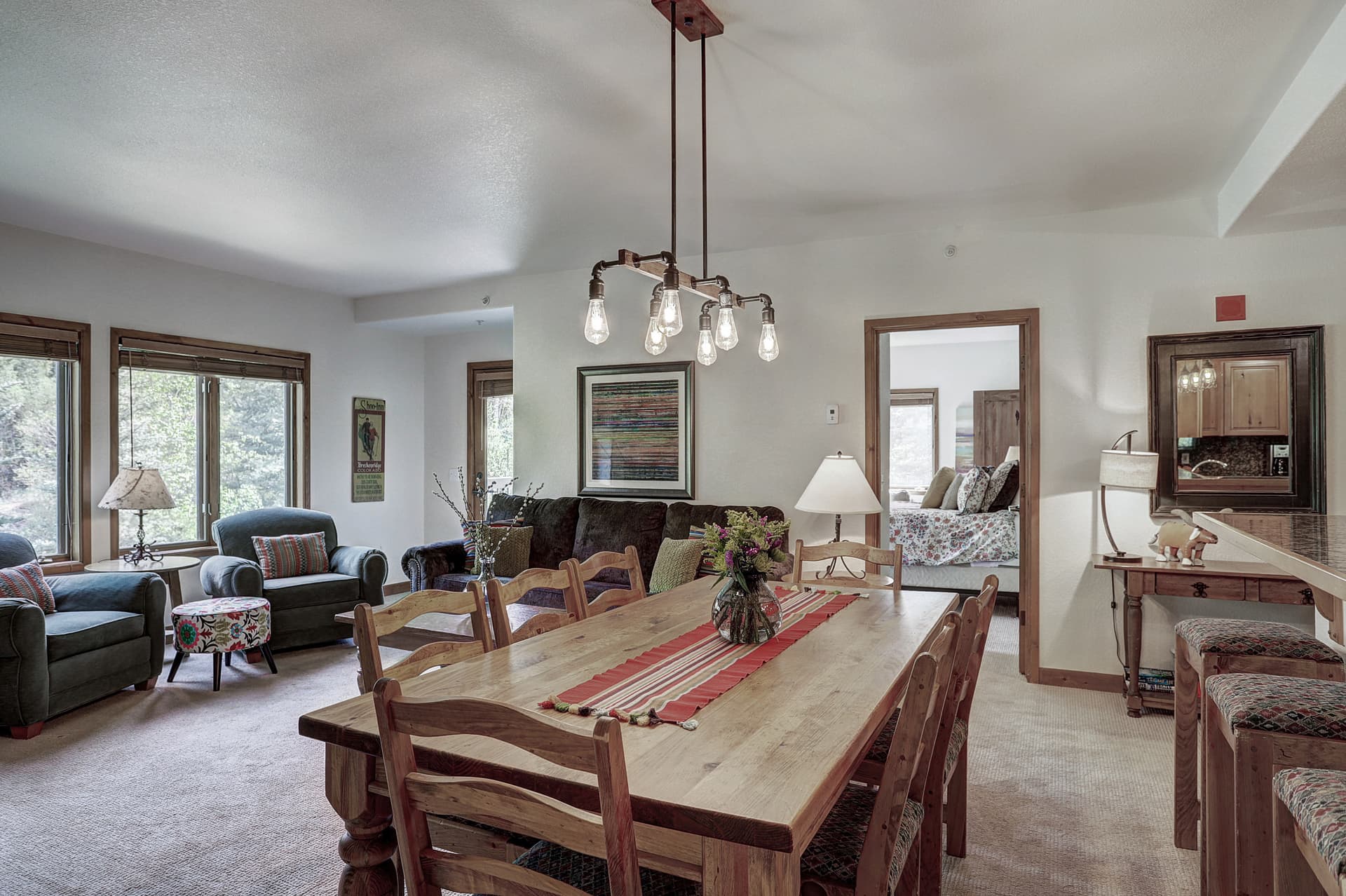 Dining Area, Tyra Riverbend 213, Breckenridge Vacation Rental