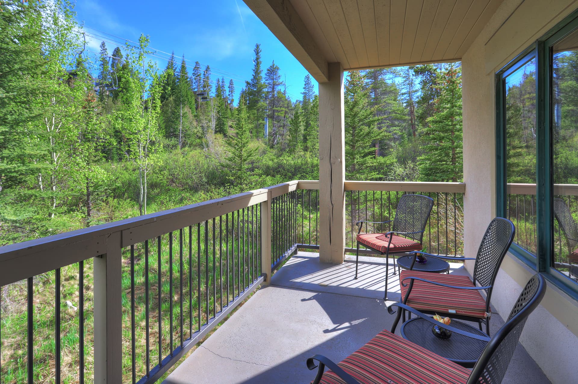 Balcony, Tyra Riverbend 213, Breckenridge Vacation Rental