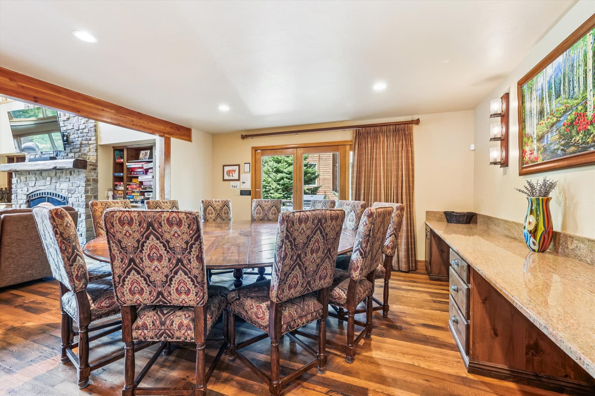 Dining Area - Friendly Fox Chalet - Breckenridge Vacation Rental