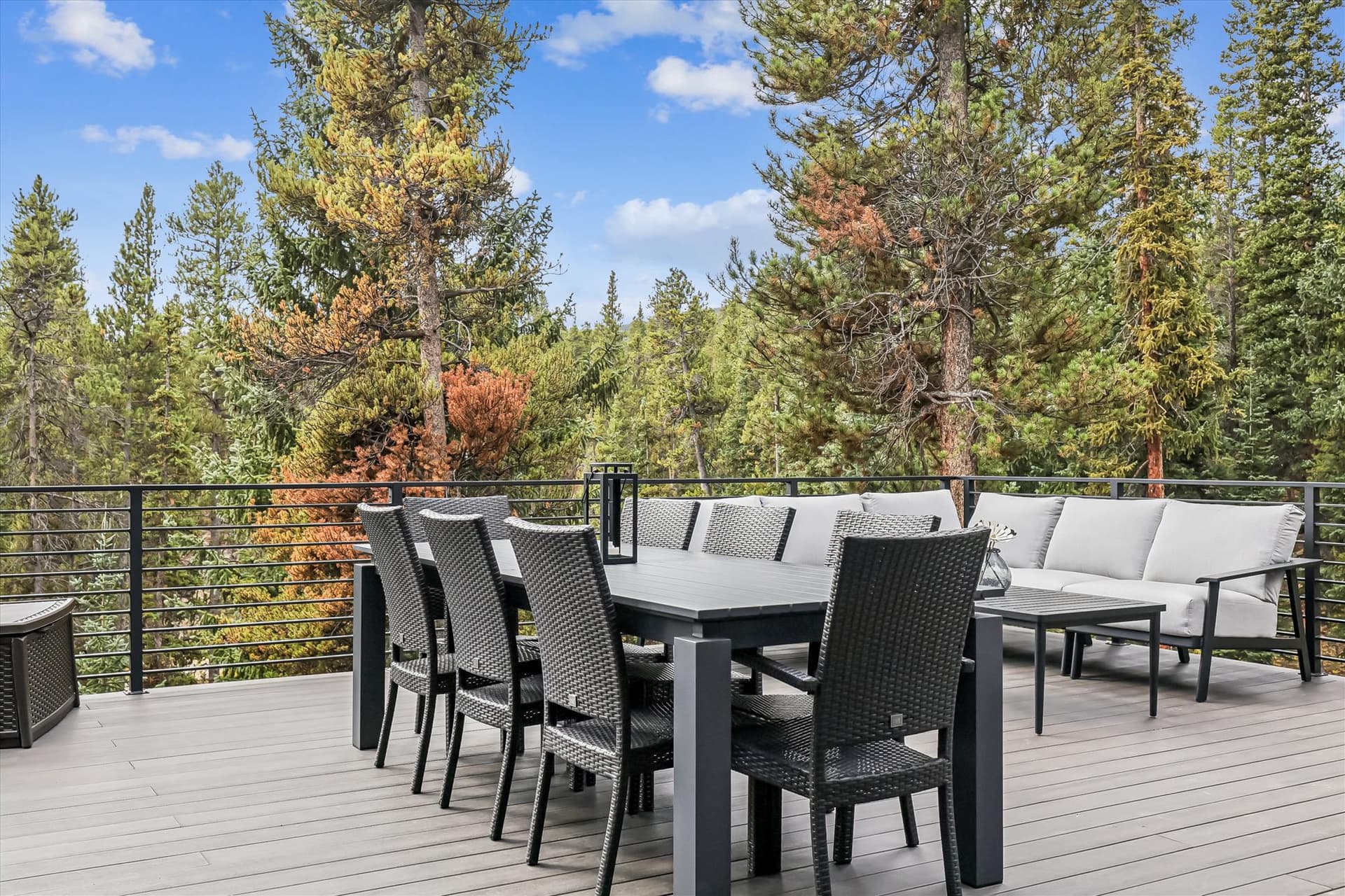 Deck - Summit Solitude Estate - Breckenridge Vacation Rental
