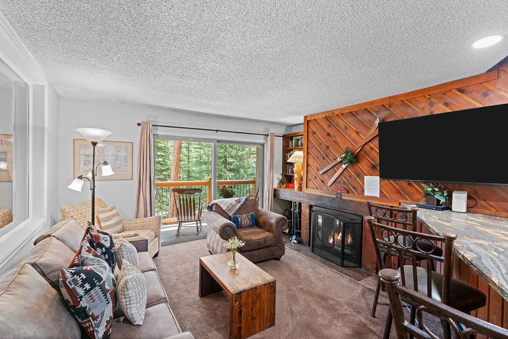 Living Room - Powder Ridge 108 - Breckenridge Vacation Rental
