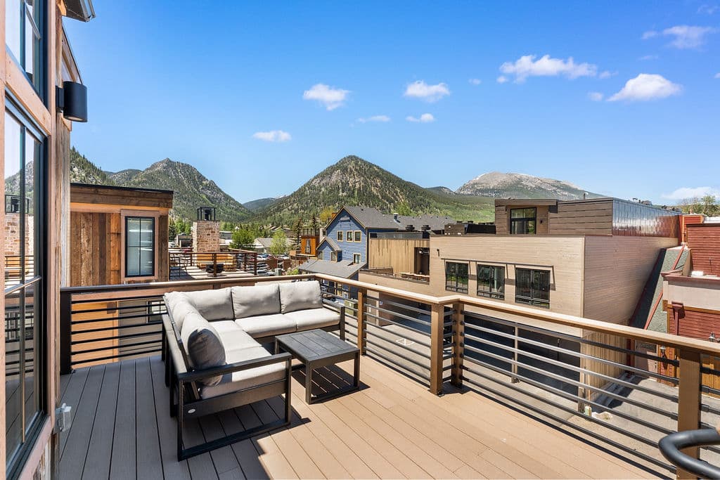 Deck, Decked Out Downtown, Frisco Vacation Rental
