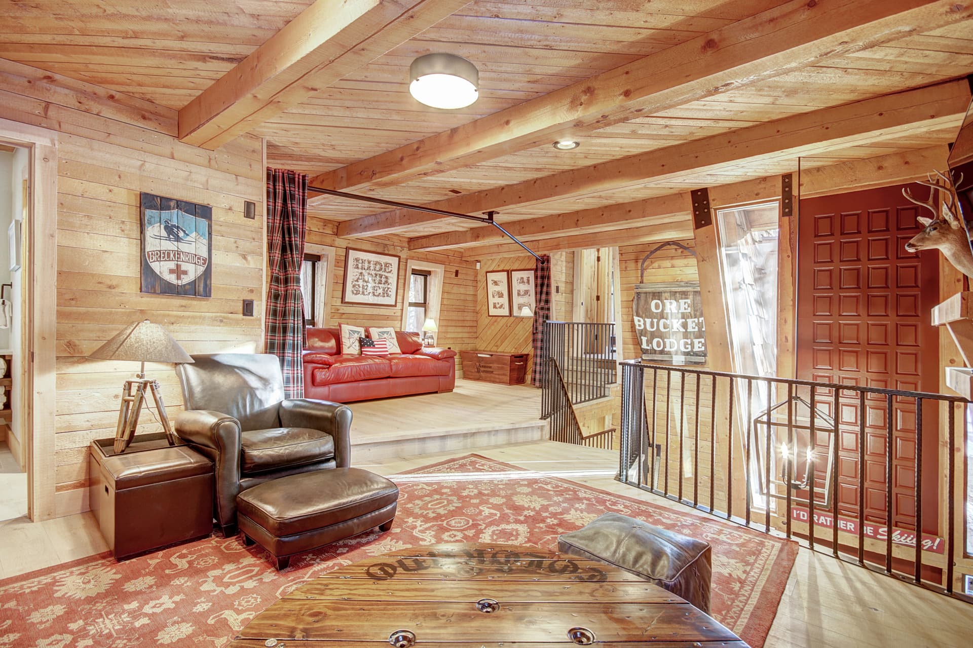 Upper level family room - Arrow Darrow Breckenridge Vacation Rental