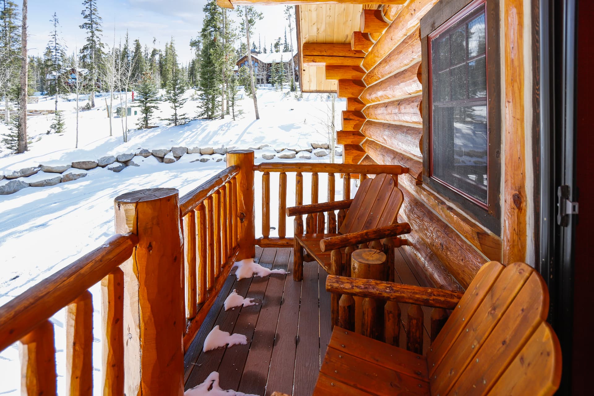 Deck/Balcony - Fireside Retreat - Breckenridge Vacation Rental