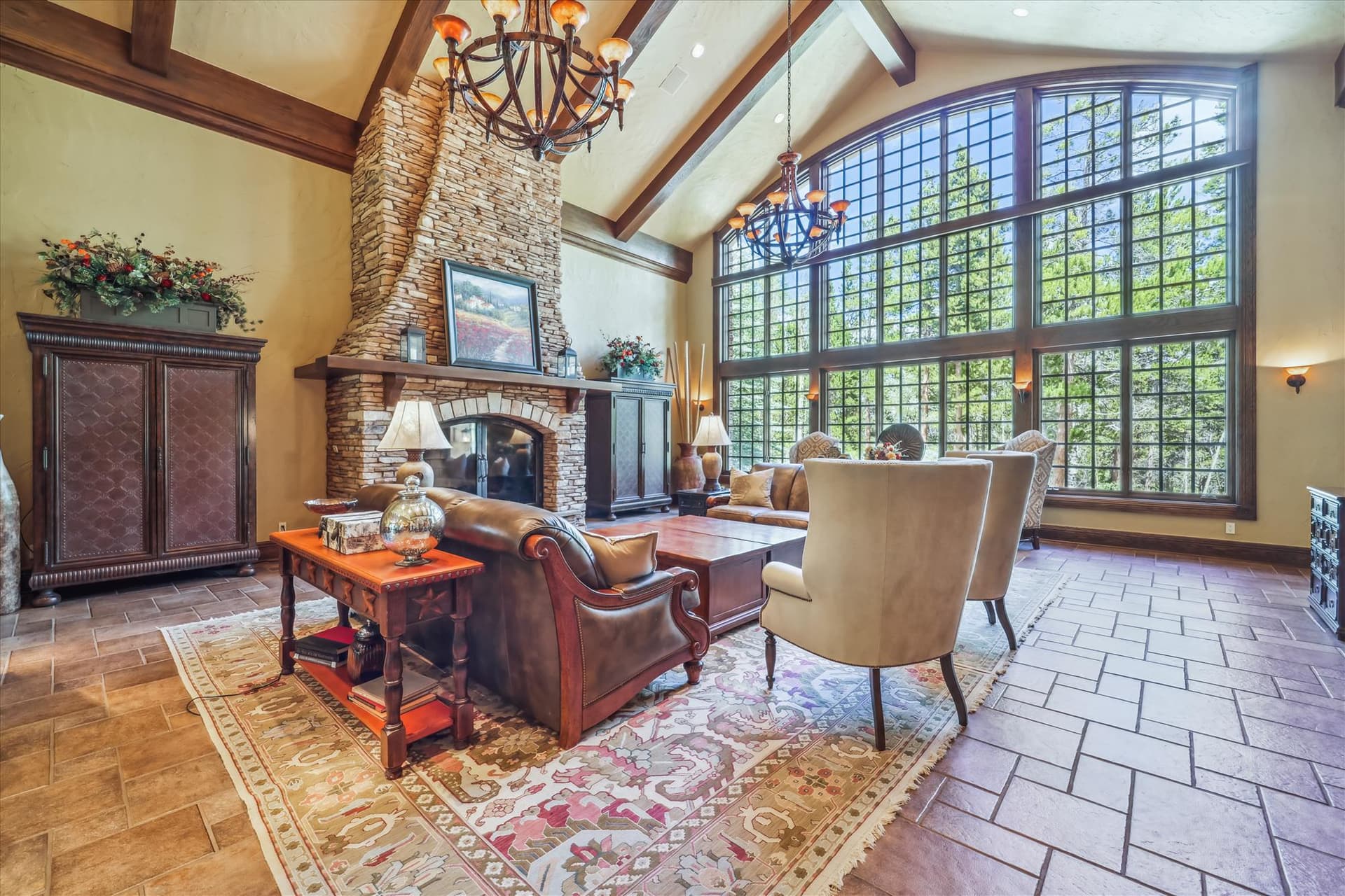 Living Area - Gold King Retreat - Breckenridge Vacation Rental