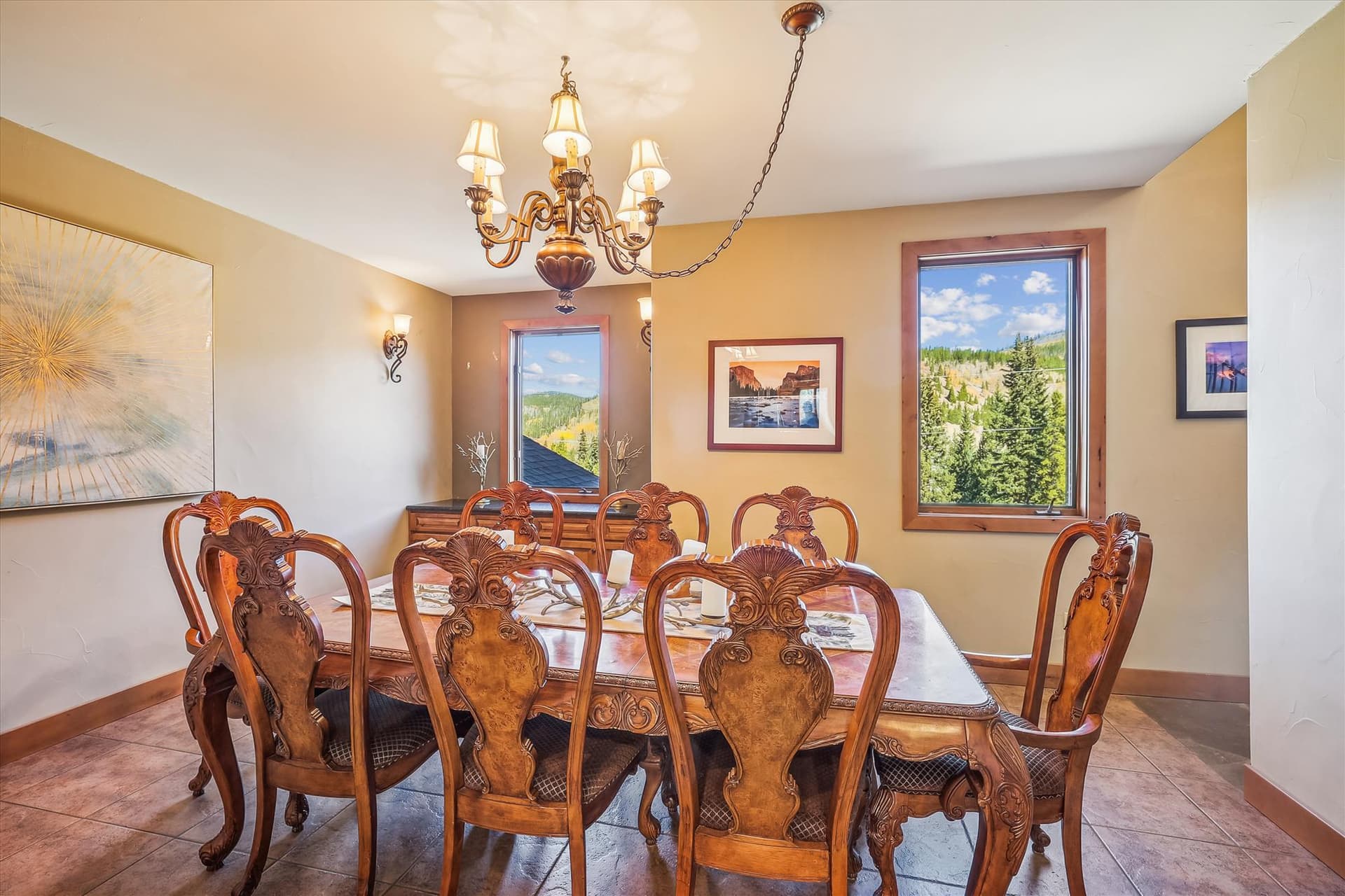 Dining Area - High Point Lodge - Breckenridge Vacation Rental