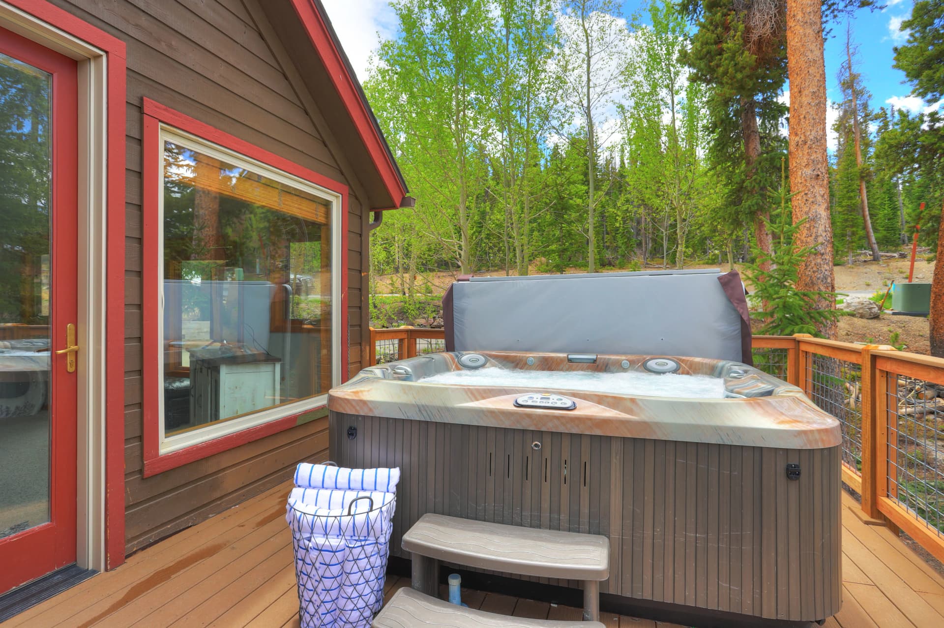 Hot Tub - Marble Mountain Retreat - Breckenridge Vacation Rental