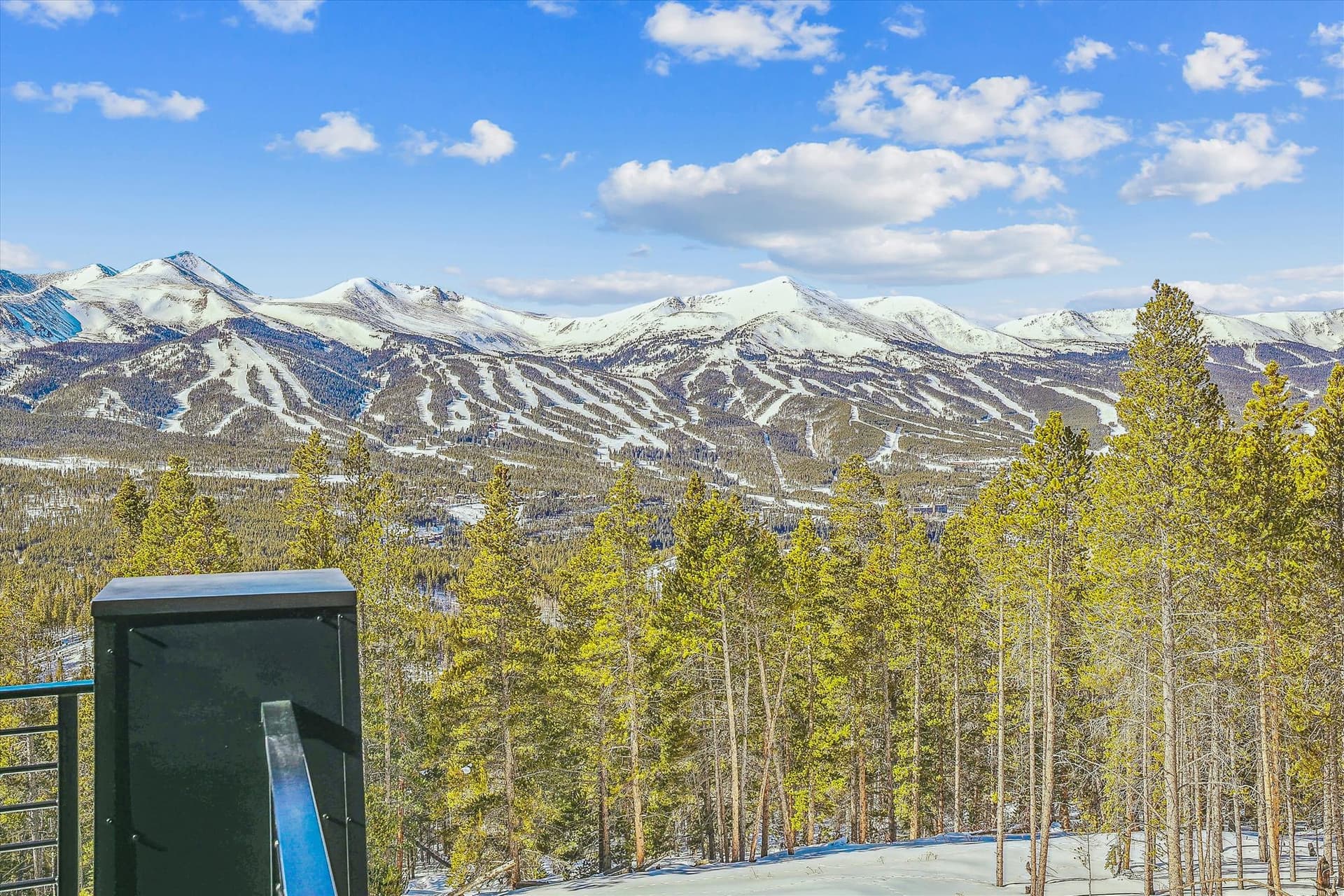 Deck - Modern View Manor - Breckenridge Vacation Rental