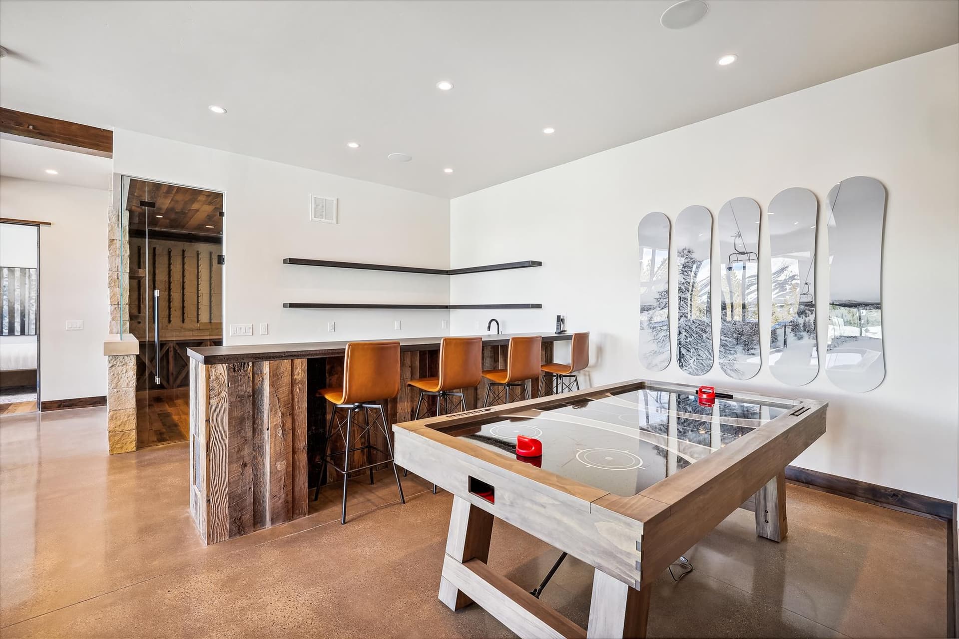 Living Area - Modern View Manor - Breckenridge Vacation Rental