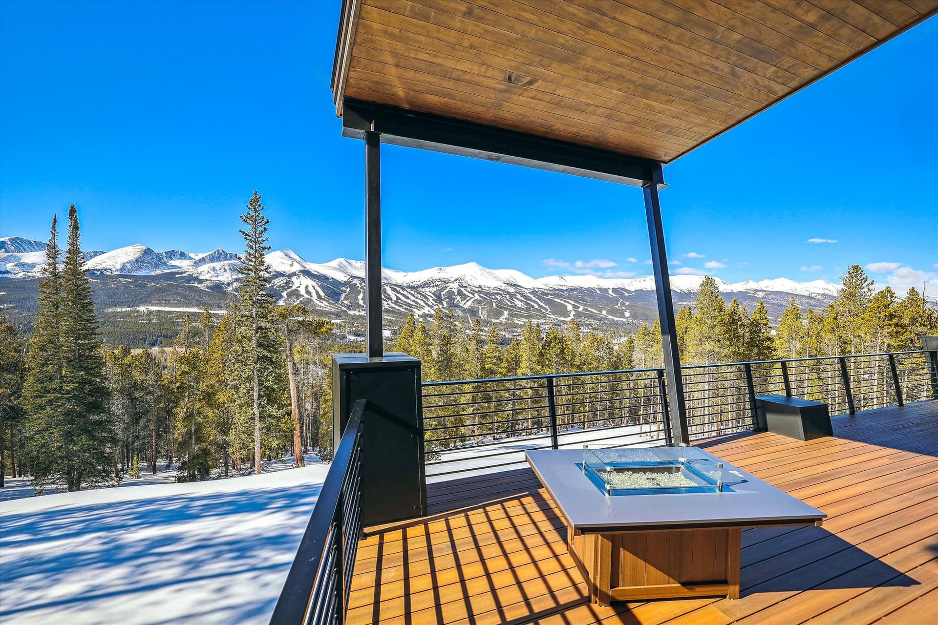 Deck - Modern View Manor - Breckenridge Vacation Rental