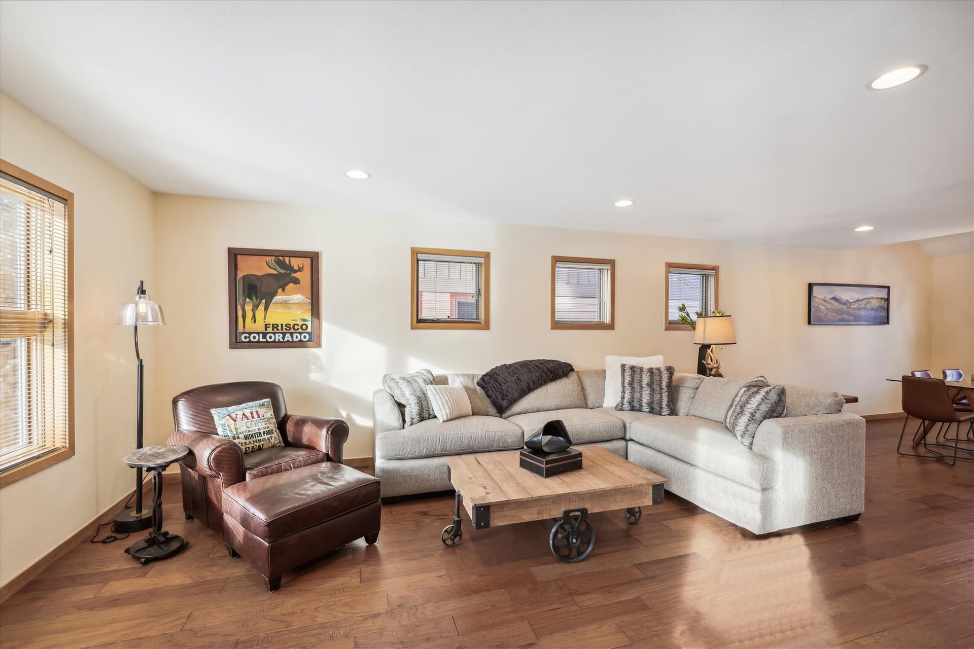 Living Room - Moose Xing - Frisco Vacation Rental