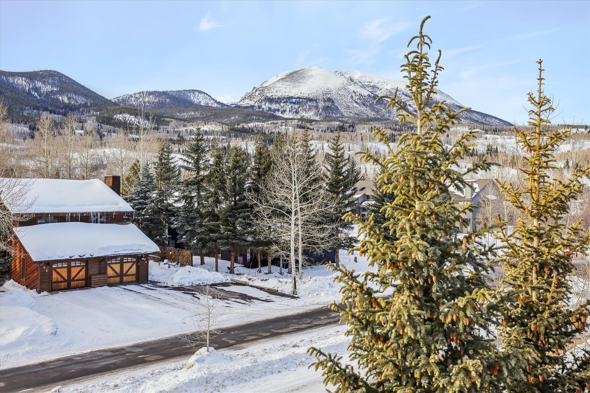 Balcony - Moose Xing - Frisco Vacation Rental