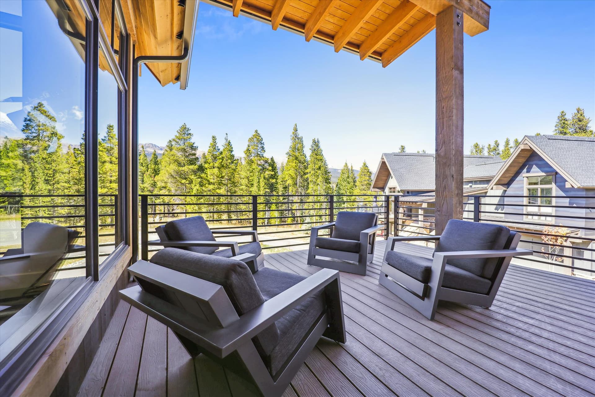 Deck - Outside The Bubble - Breckenridge Vacation Rental