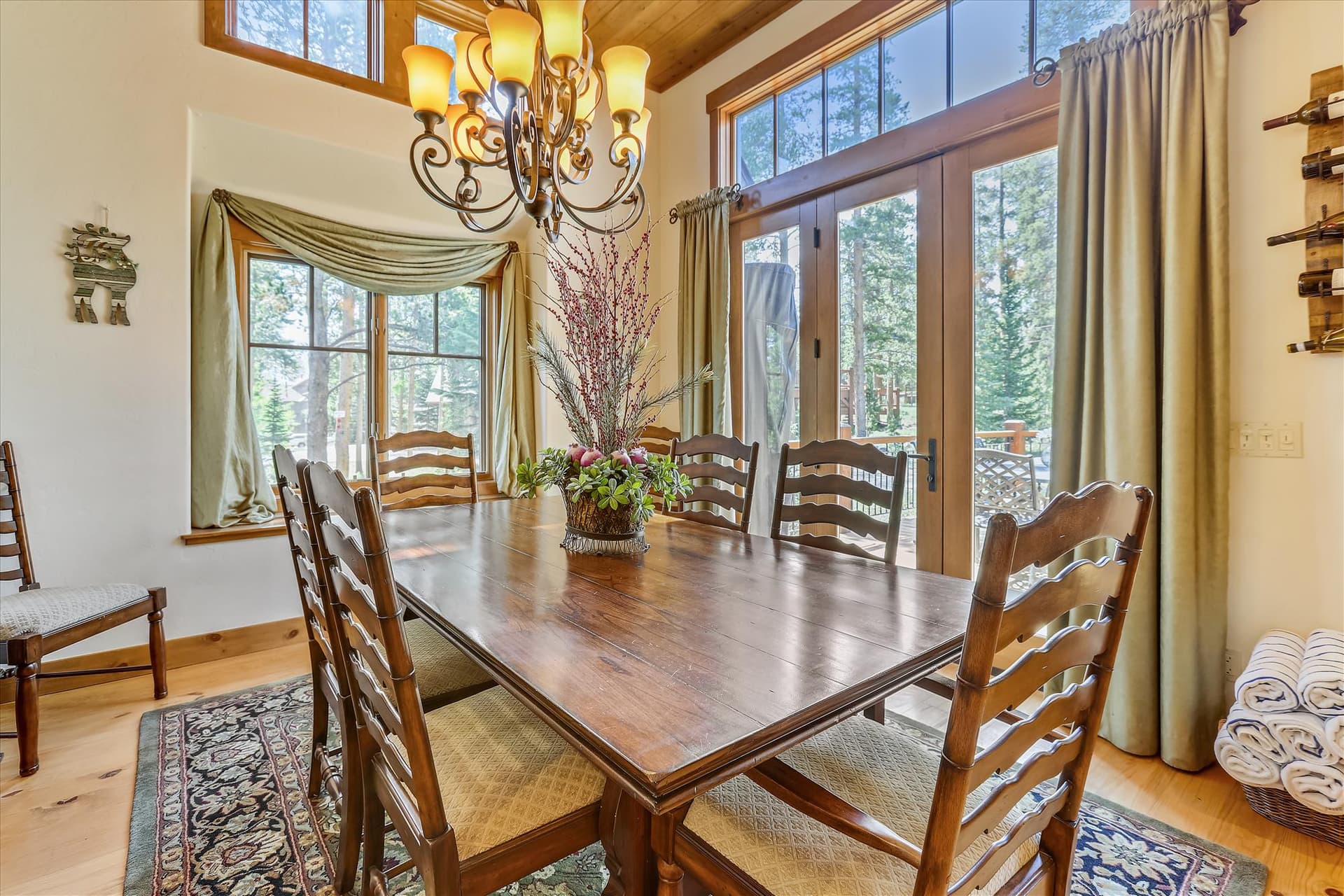 Dining Area - Shock Hill Retreat - Breckenridge Vacation Rental