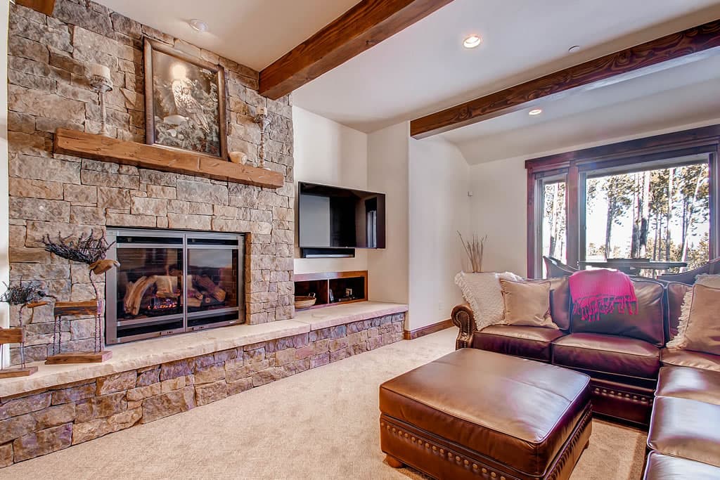 Family Room, Slopeside Manor, Breckenridge Vacation Rental