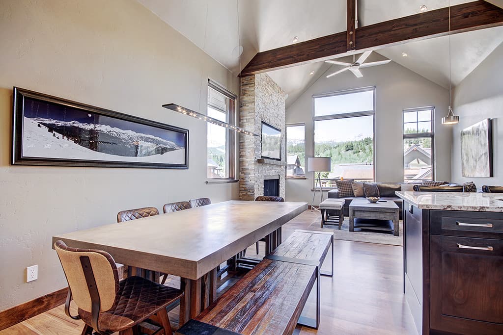 Dining Area - Slopeview Chalet - Breckenridge Vacation Rental
