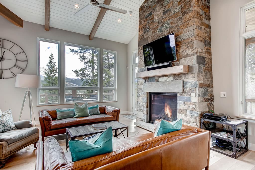 Living Room, Sunrise Ski Haus, Breckenridge Vacation Rental
