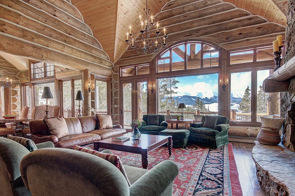 Living Room, Ten Mile Estate, Breckenridge Vacation Rentals