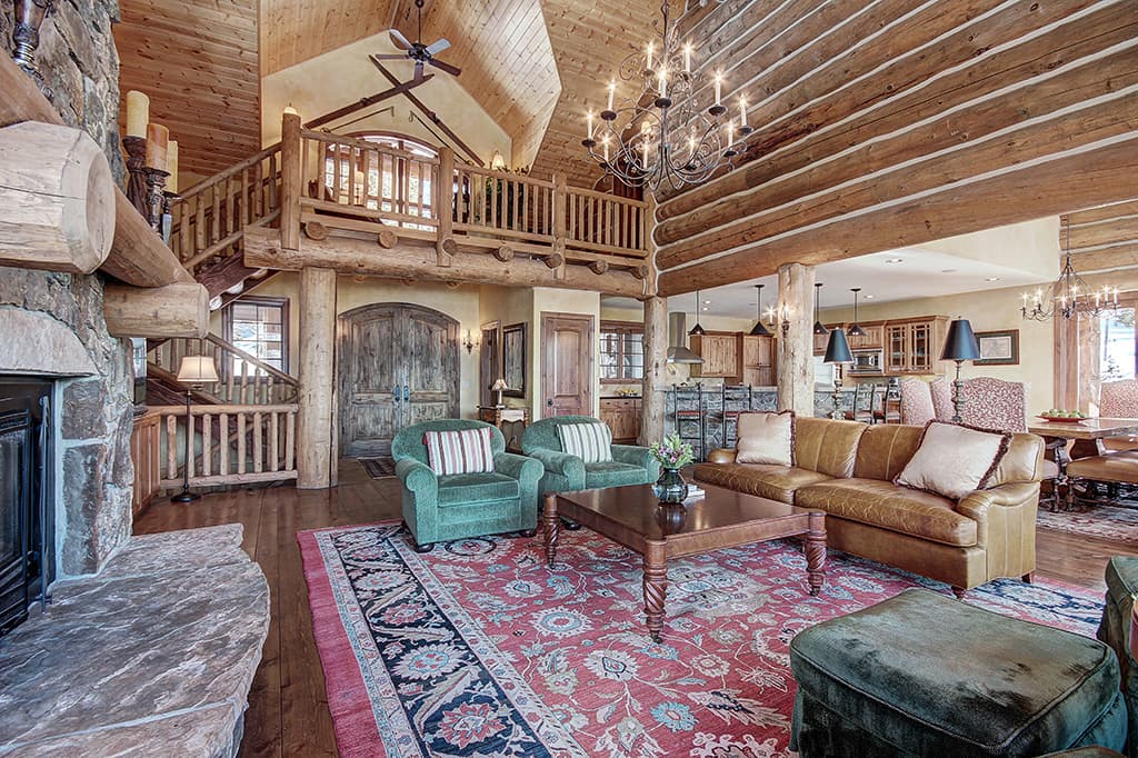 Living Room, Ten Mile Estate, Breckenridge Vacation Rentals