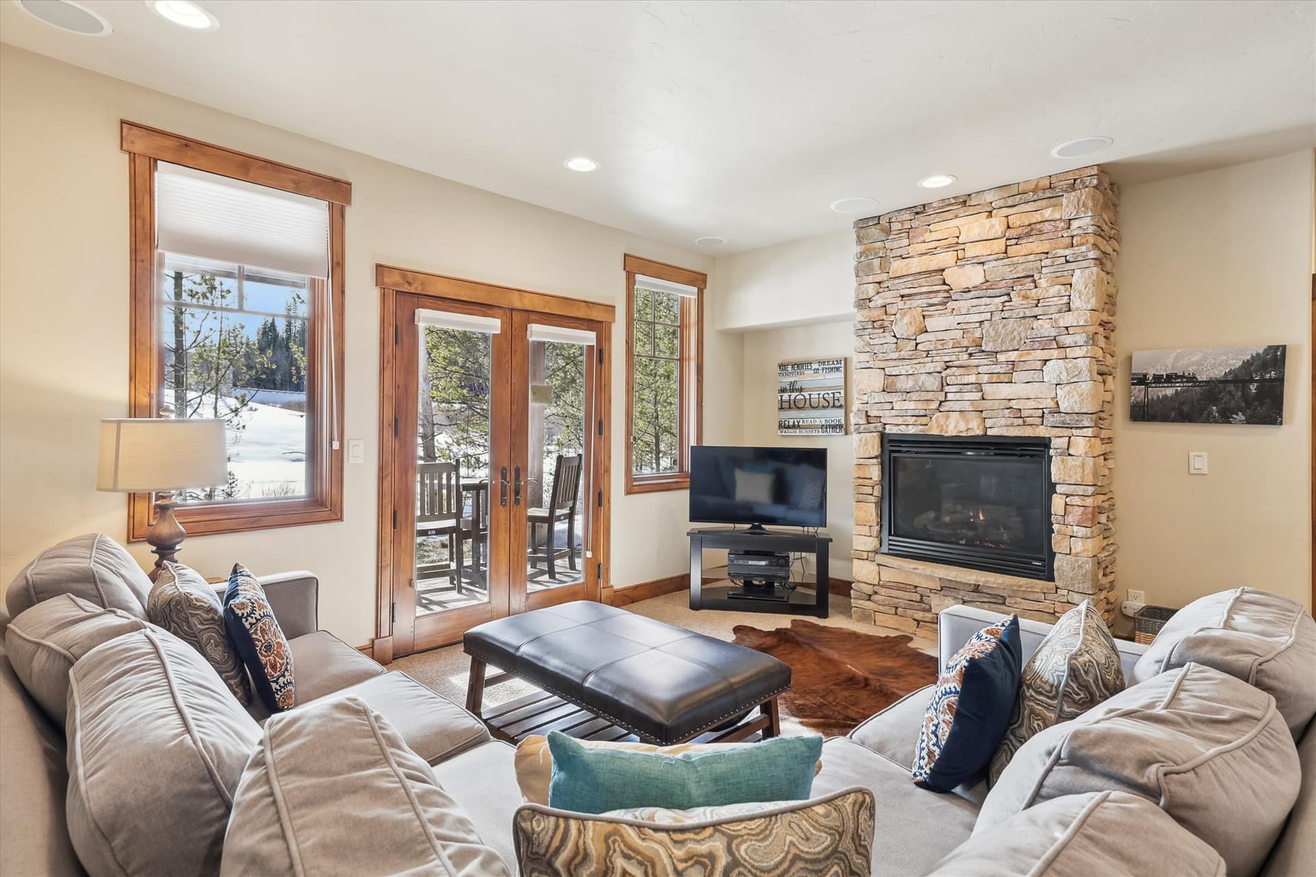 Family Room, The Beaver Lodge at Breckenridge, Breckenridge Vacation Rental