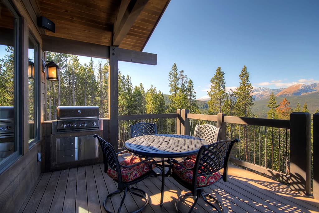 Deck, Three Sisters Lookout, Breckenridge Vacation Rental