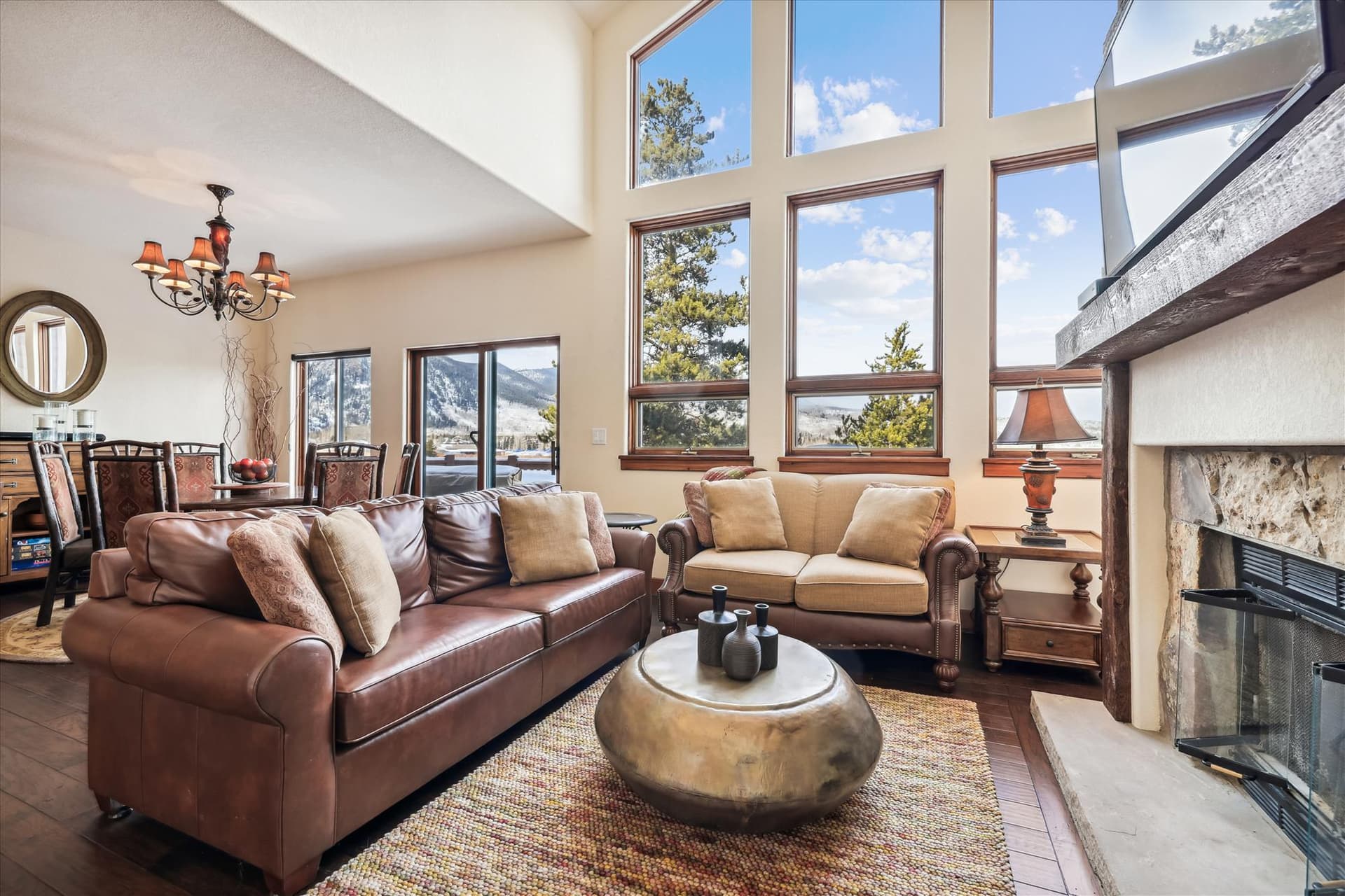 Living Room, Water Dance Retreat, Breckenridge Vacation Rental