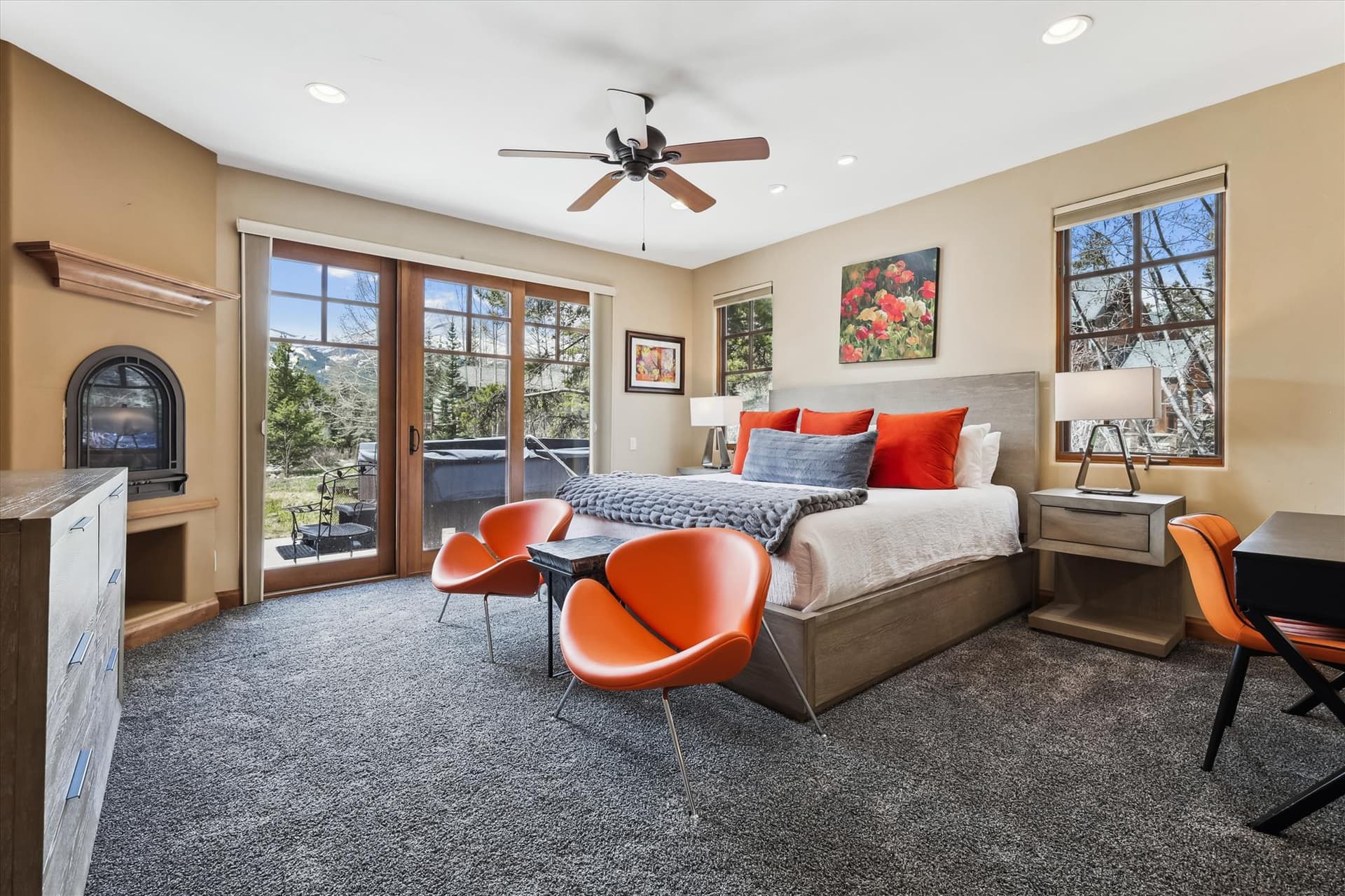 Primary Bedroom, Snow Mansion, Breckenridge Vacation Rental